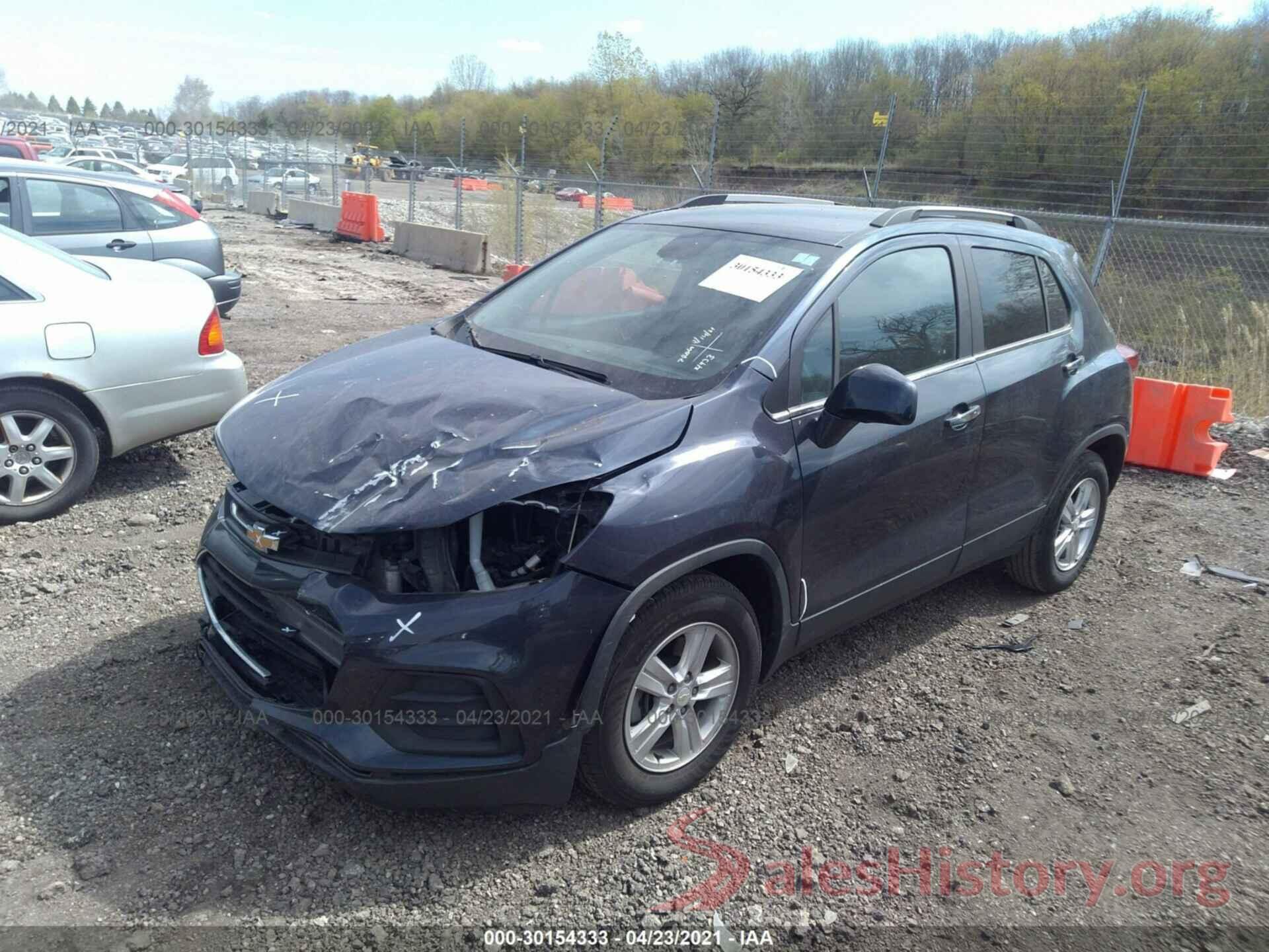 3GNCJLSB4KL170448 2019 CHEVROLET TRAX