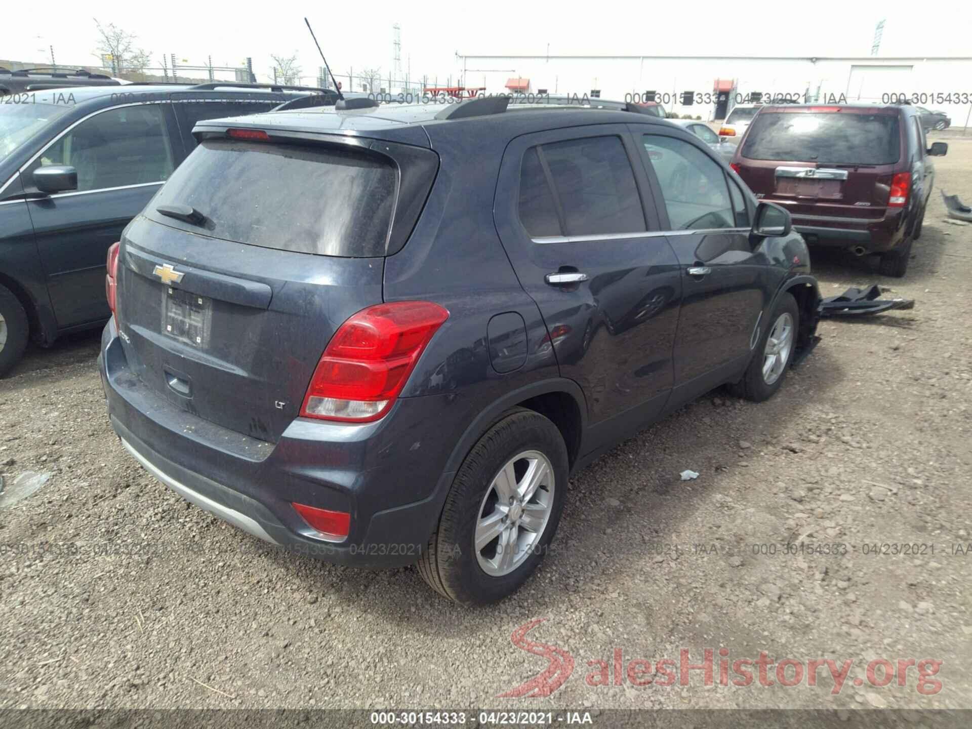 3GNCJLSB4KL170448 2019 CHEVROLET TRAX