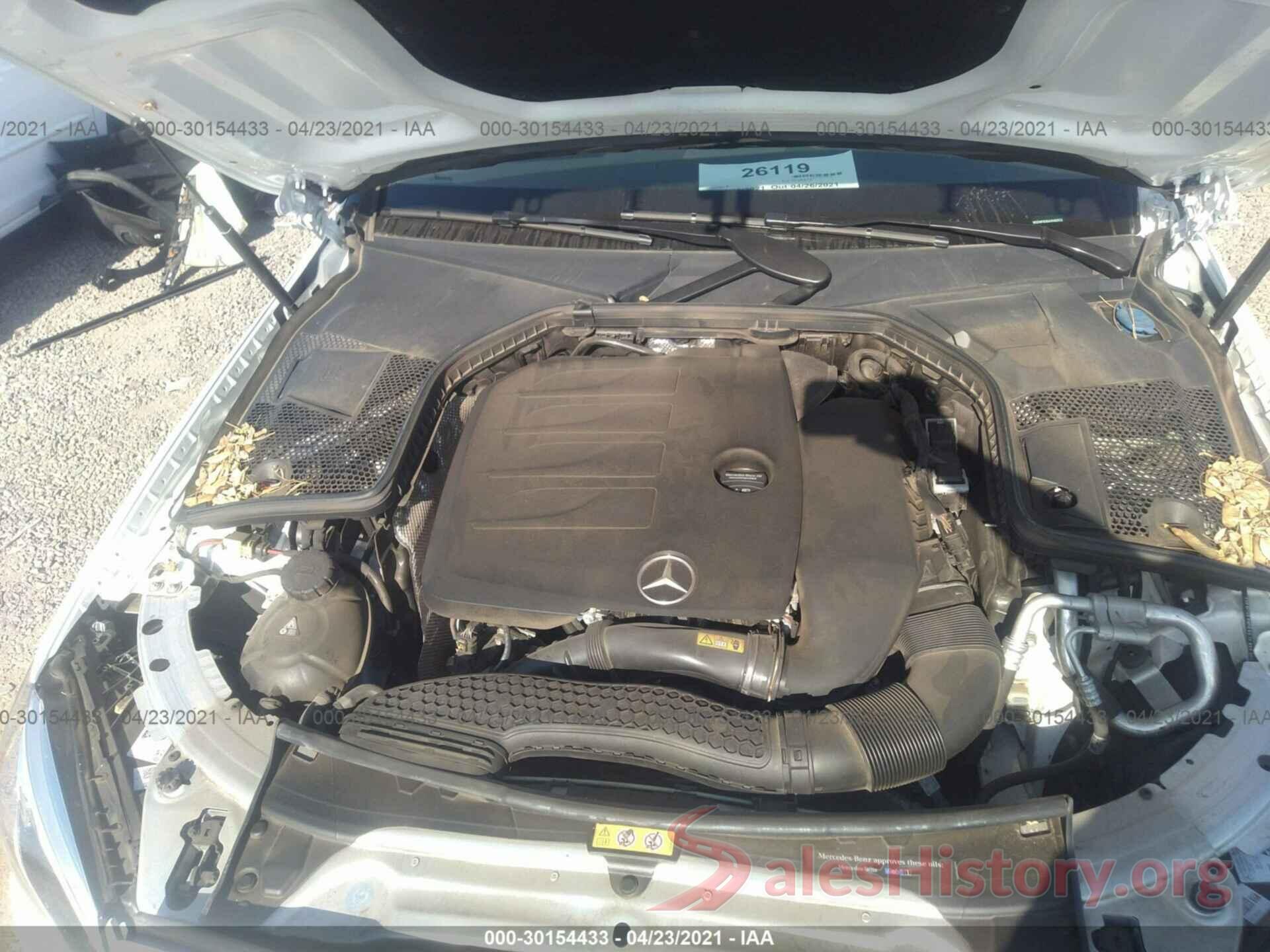 WDDWF8DB6KR483923 2019 MERCEDES-BENZ C-CLASS