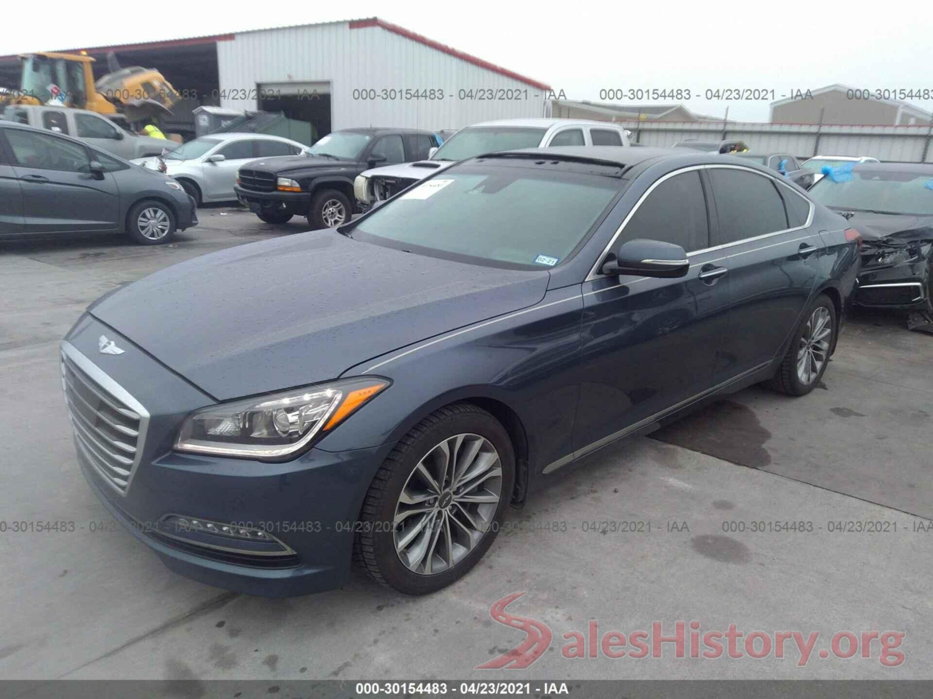 KMHGN4JE5GU106492 2016 HYUNDAI GENESIS