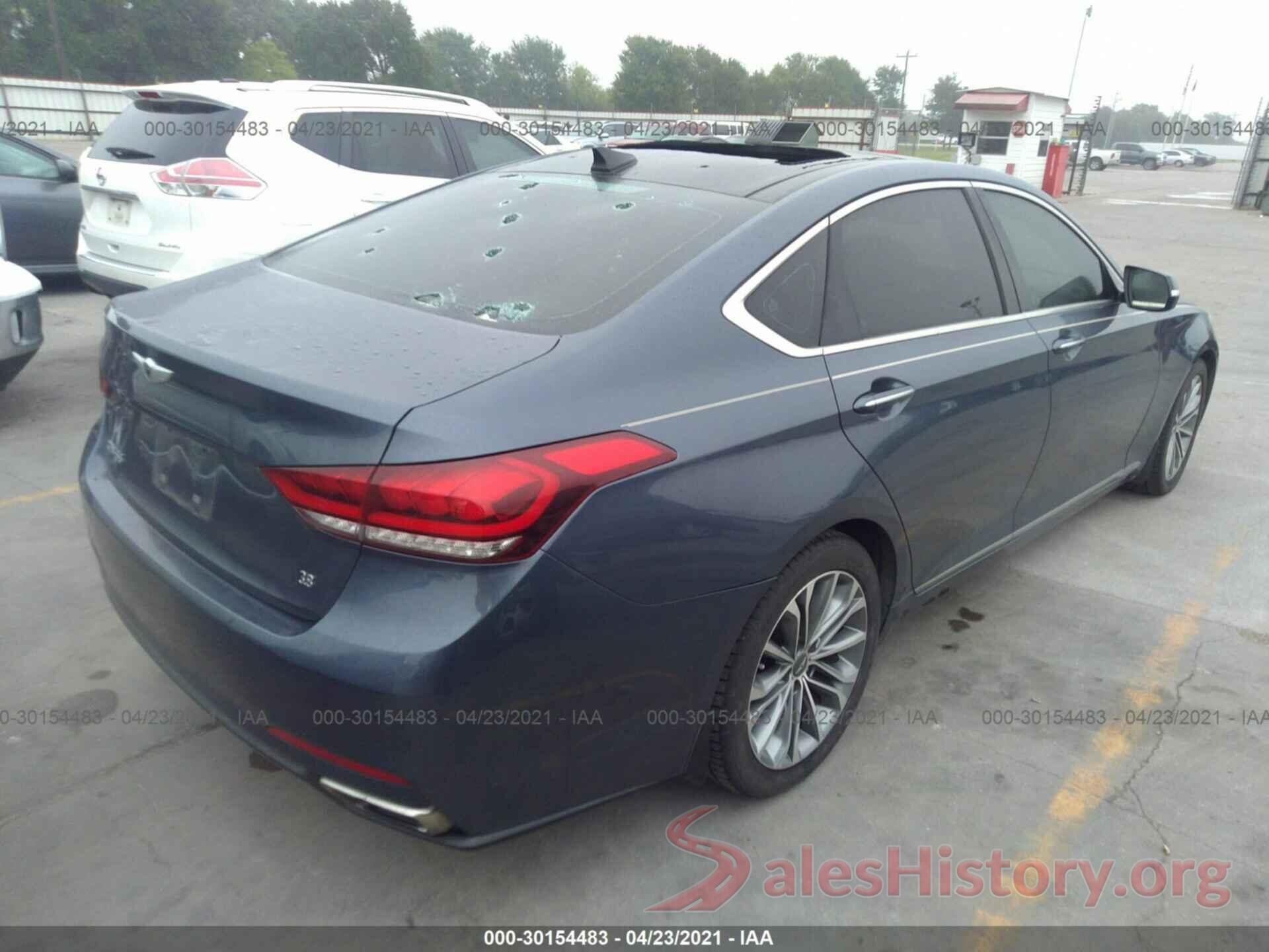 KMHGN4JE5GU106492 2016 HYUNDAI GENESIS