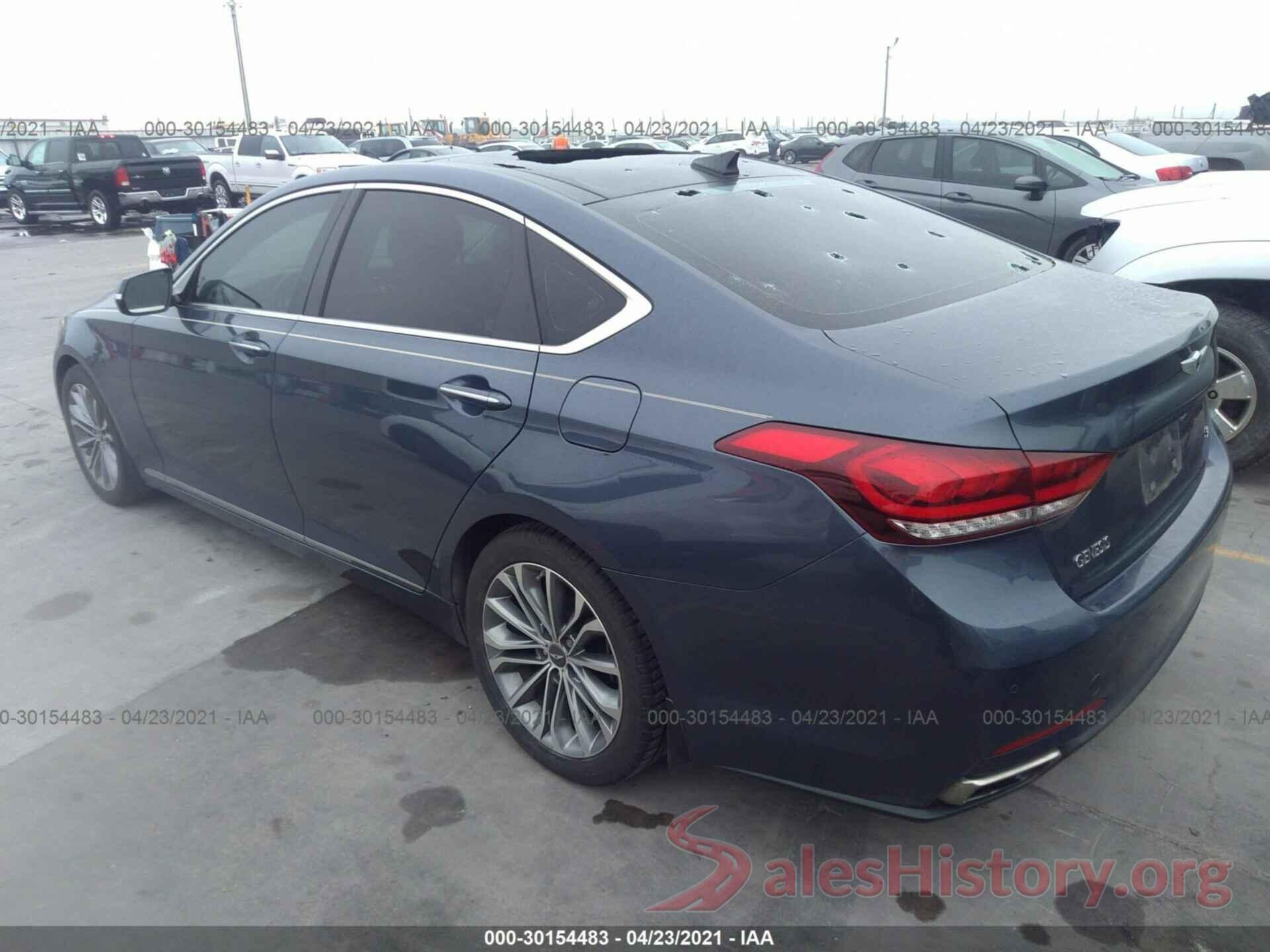 KMHGN4JE5GU106492 2016 HYUNDAI GENESIS