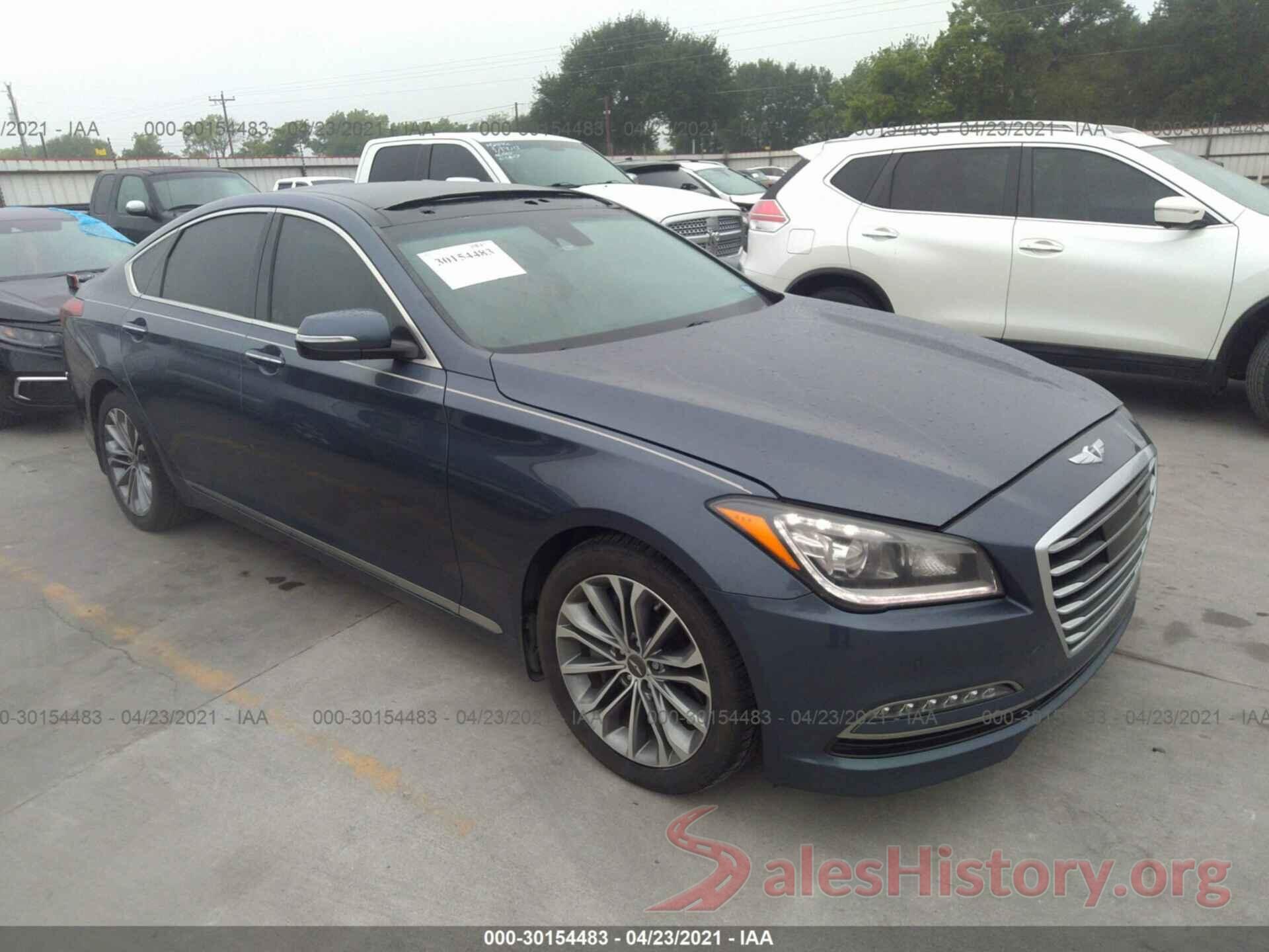 KMHGN4JE5GU106492 2016 HYUNDAI GENESIS