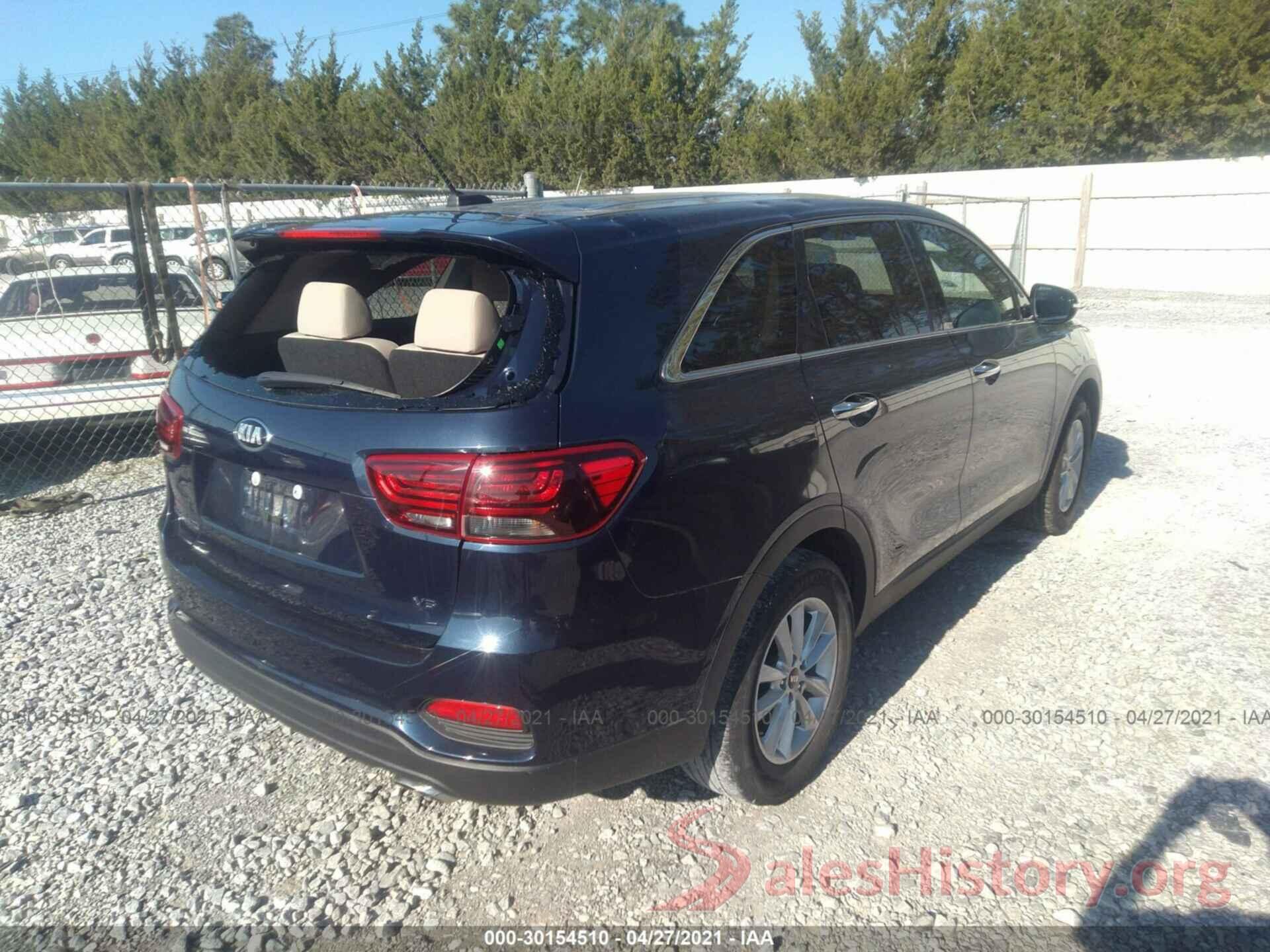 5XYPG4A56KG492347 2019 KIA SORENTO