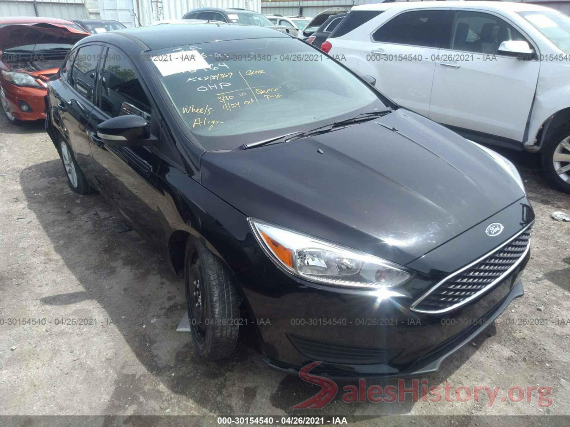 1FADP3F27HL282841 2017 FORD FOCUS