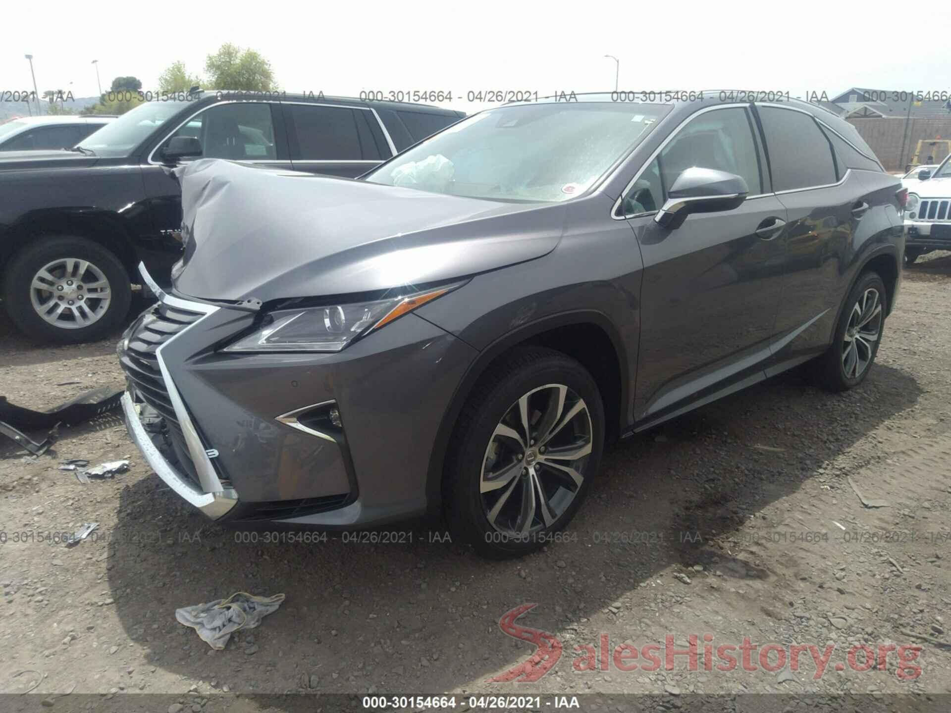 2T2BZMCA5HC123686 2017 LEXUS RX