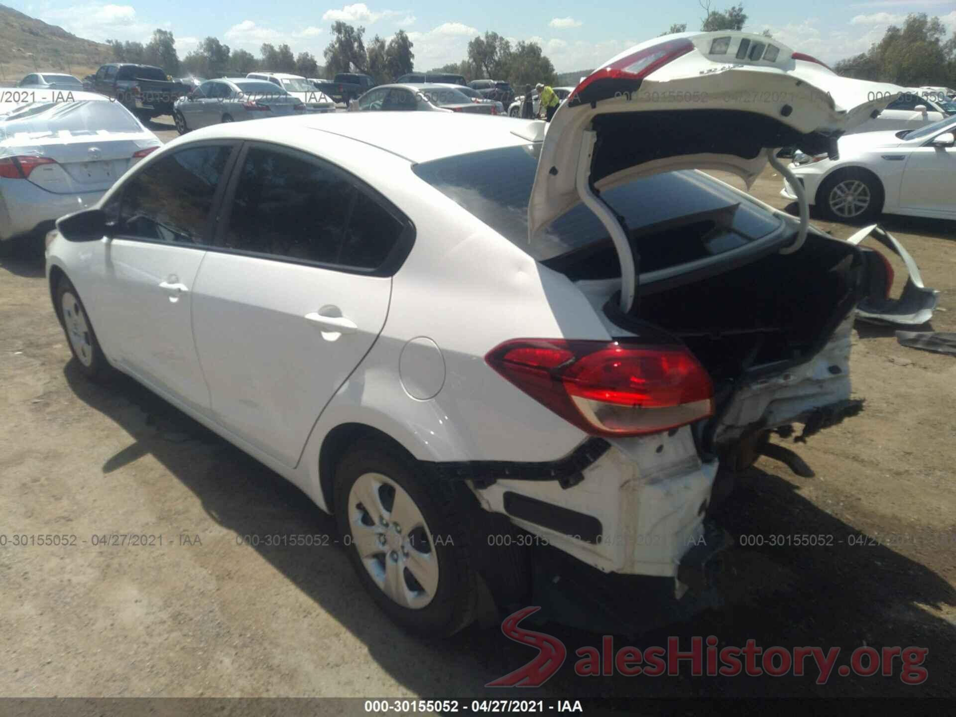 3KPFK4A73HE125892 2017 KIA FORTE