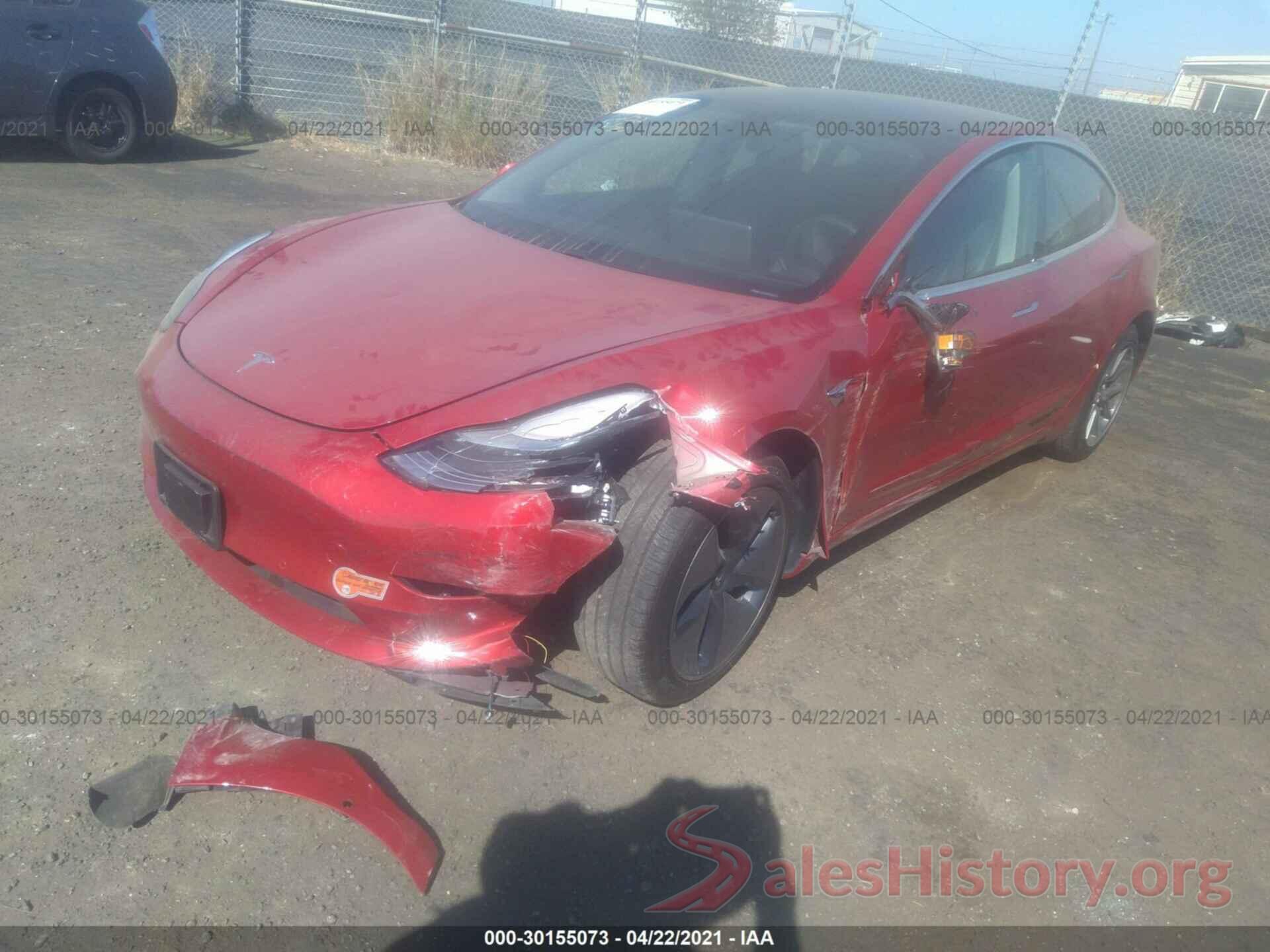 5YJ3E1EB6LF710962 2020 TESLA MODEL 3