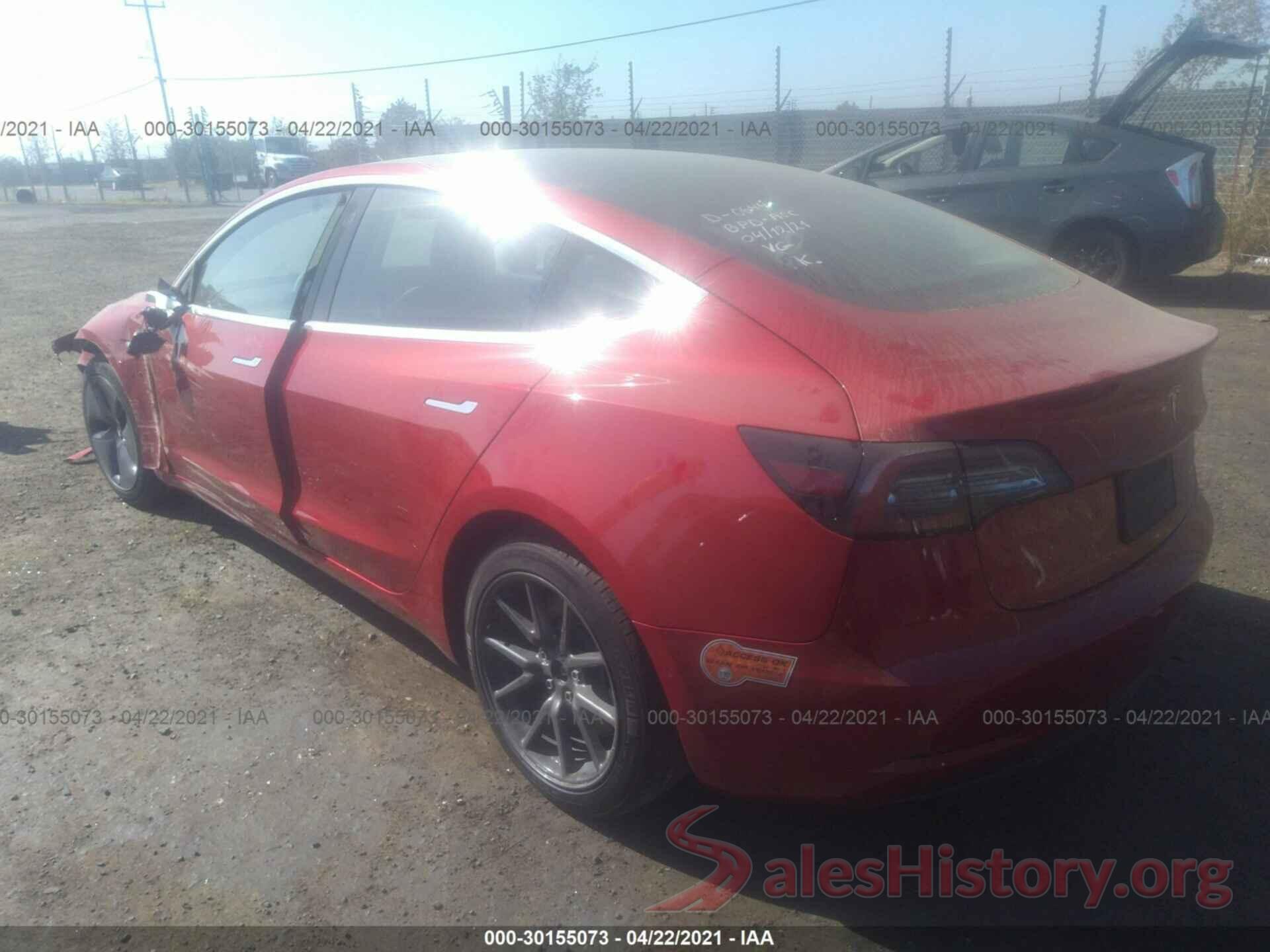 5YJ3E1EB6LF710962 2020 TESLA MODEL 3