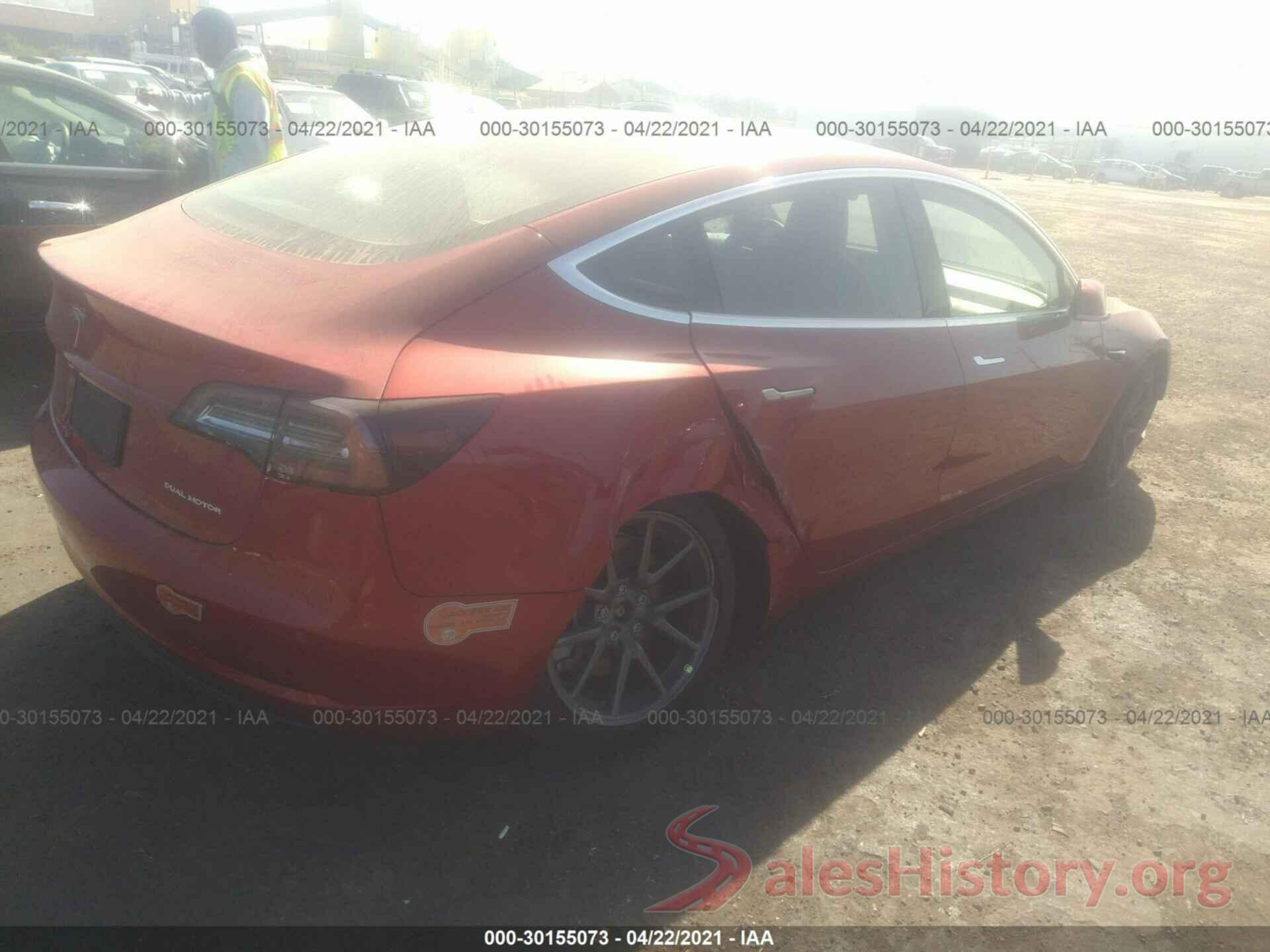 5YJ3E1EB6LF710962 2020 TESLA MODEL 3