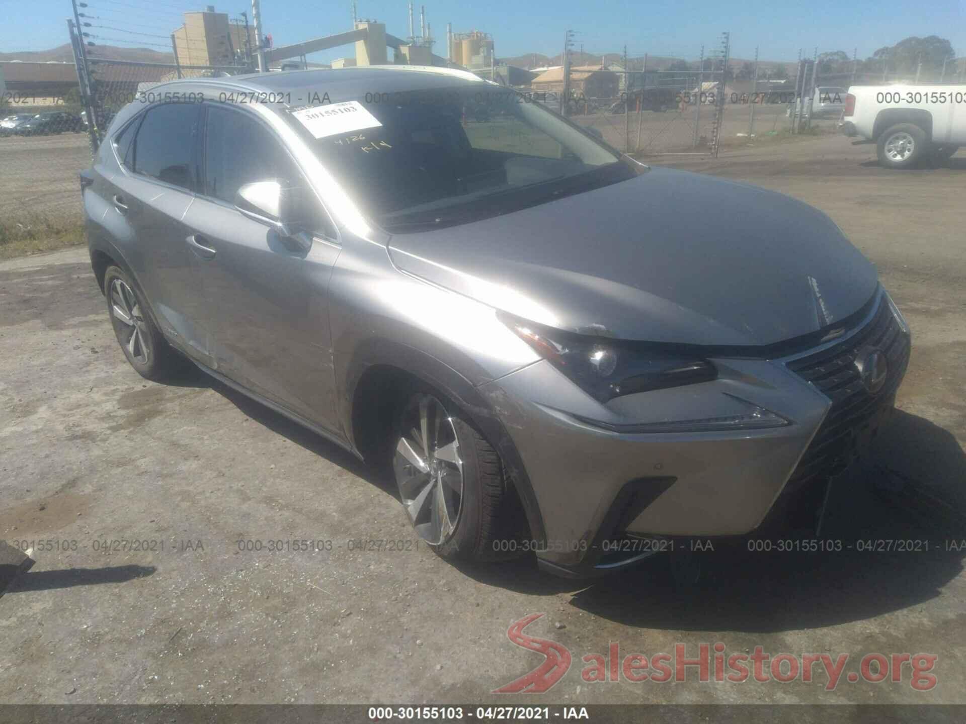 JTJBJRBZ5J2093056 2018 LEXUS NX