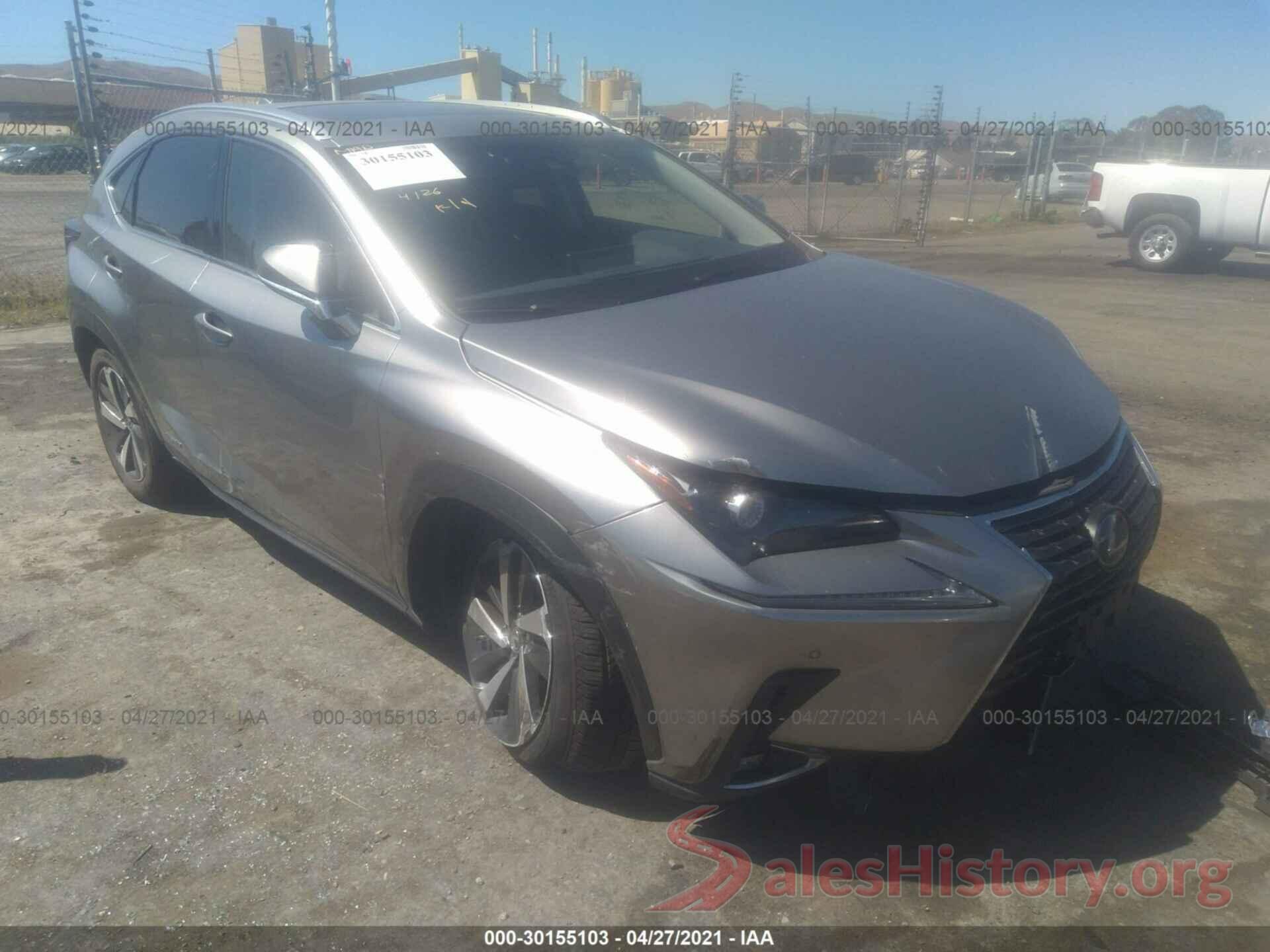 JTJBJRBZ5J2093056 2018 LEXUS NX