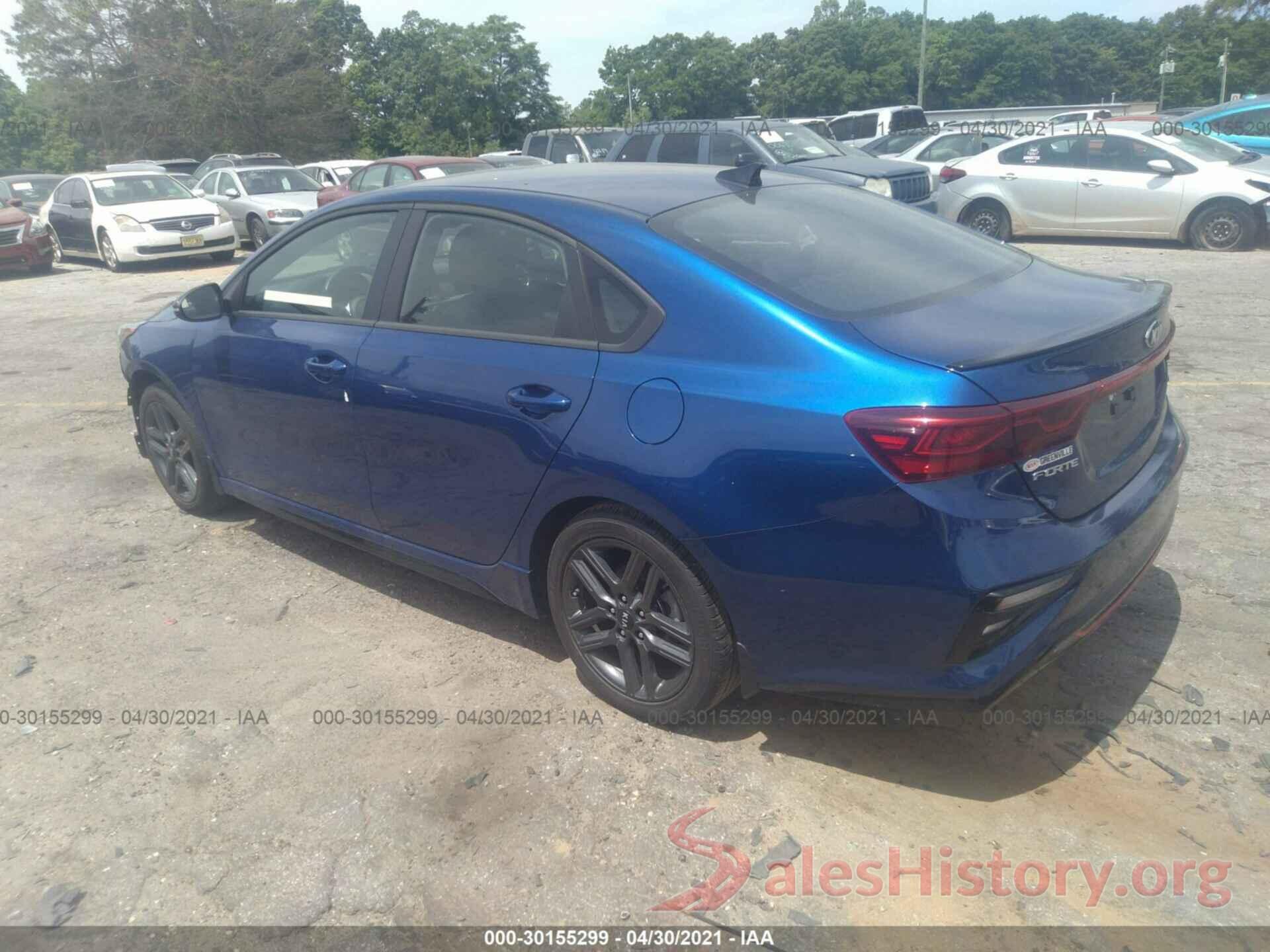 3KPF34AD5LE168139 2020 KIA FORTE