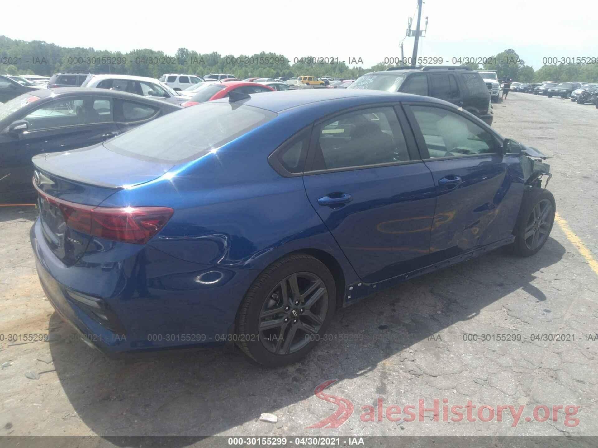 3KPF34AD5LE168139 2020 KIA FORTE