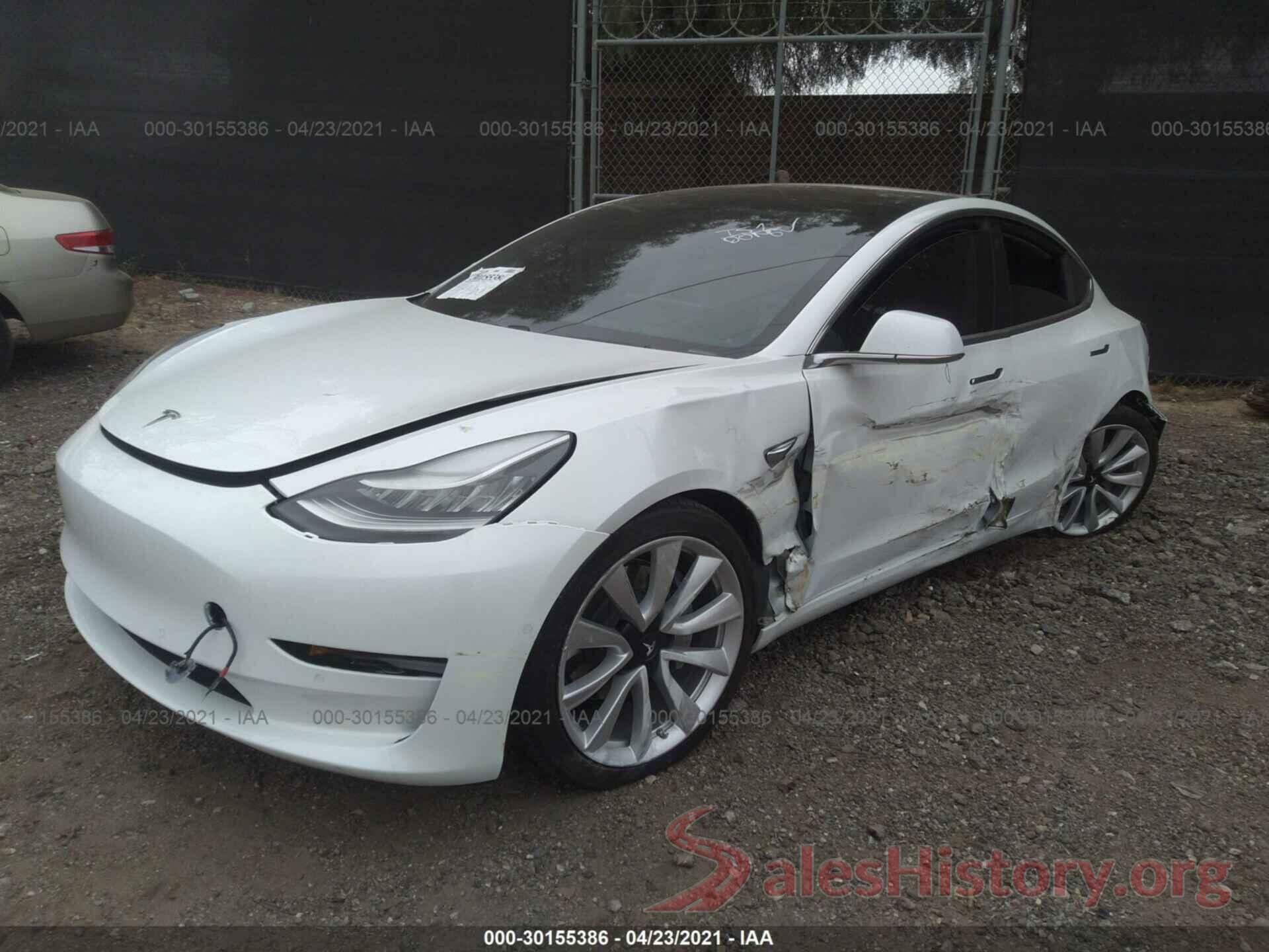 5YJ3E1EA1KF402426 2019 TESLA MODEL 3