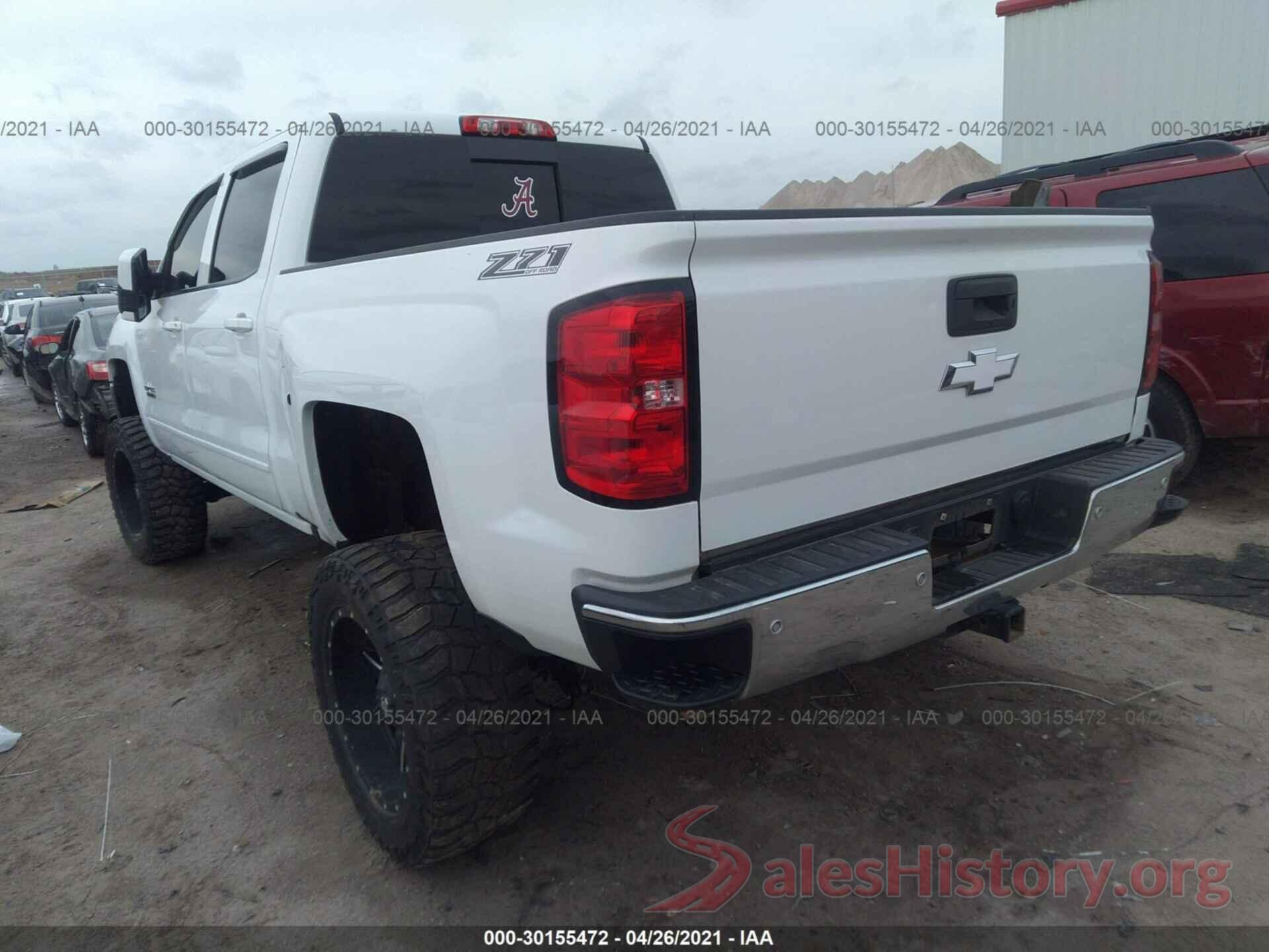 3GCUKREC8HG362684 2017 CHEVROLET SILVERADO 1500