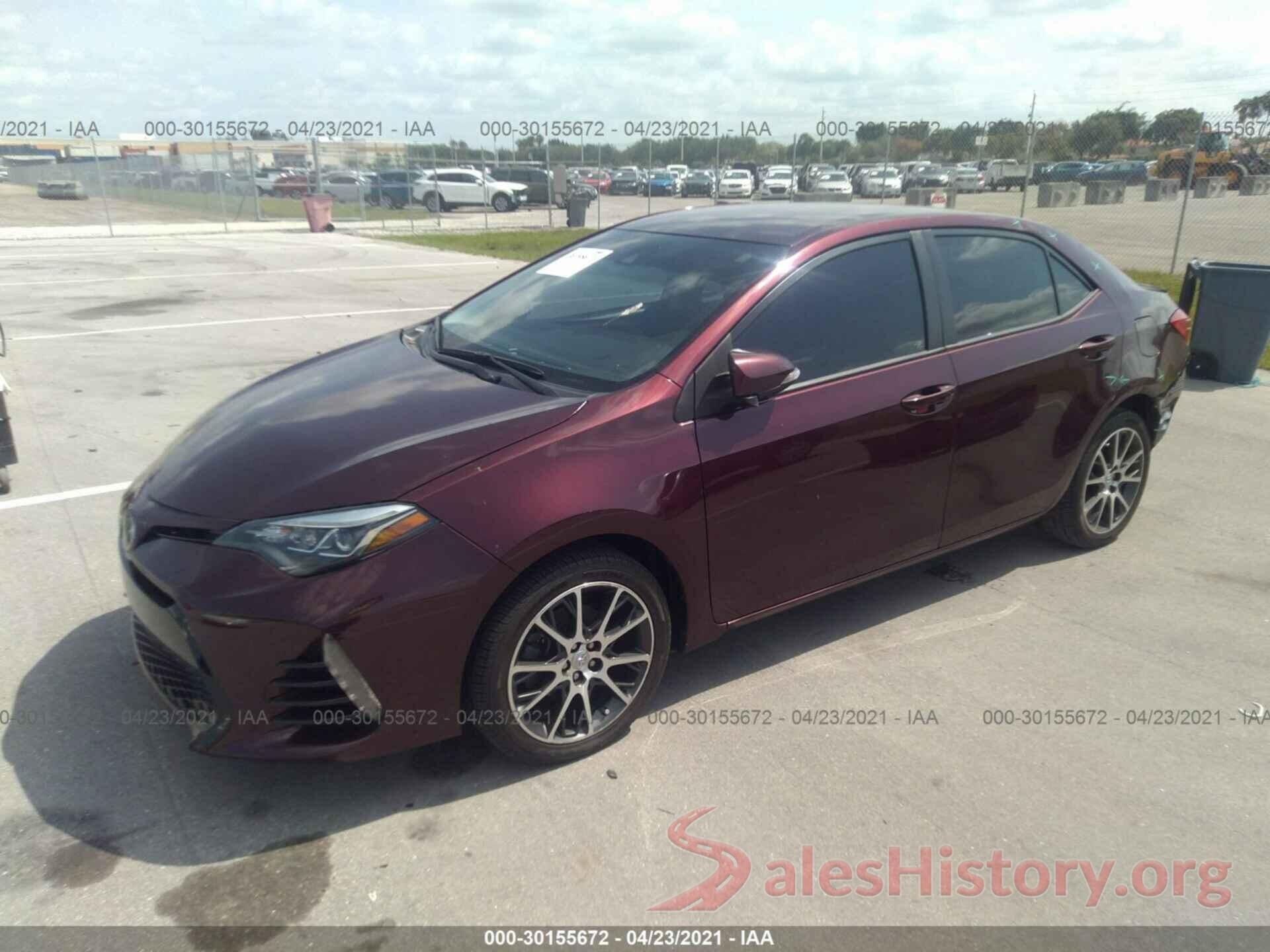 5YFBURHE1HP645971 2017 TOYOTA COROLLA