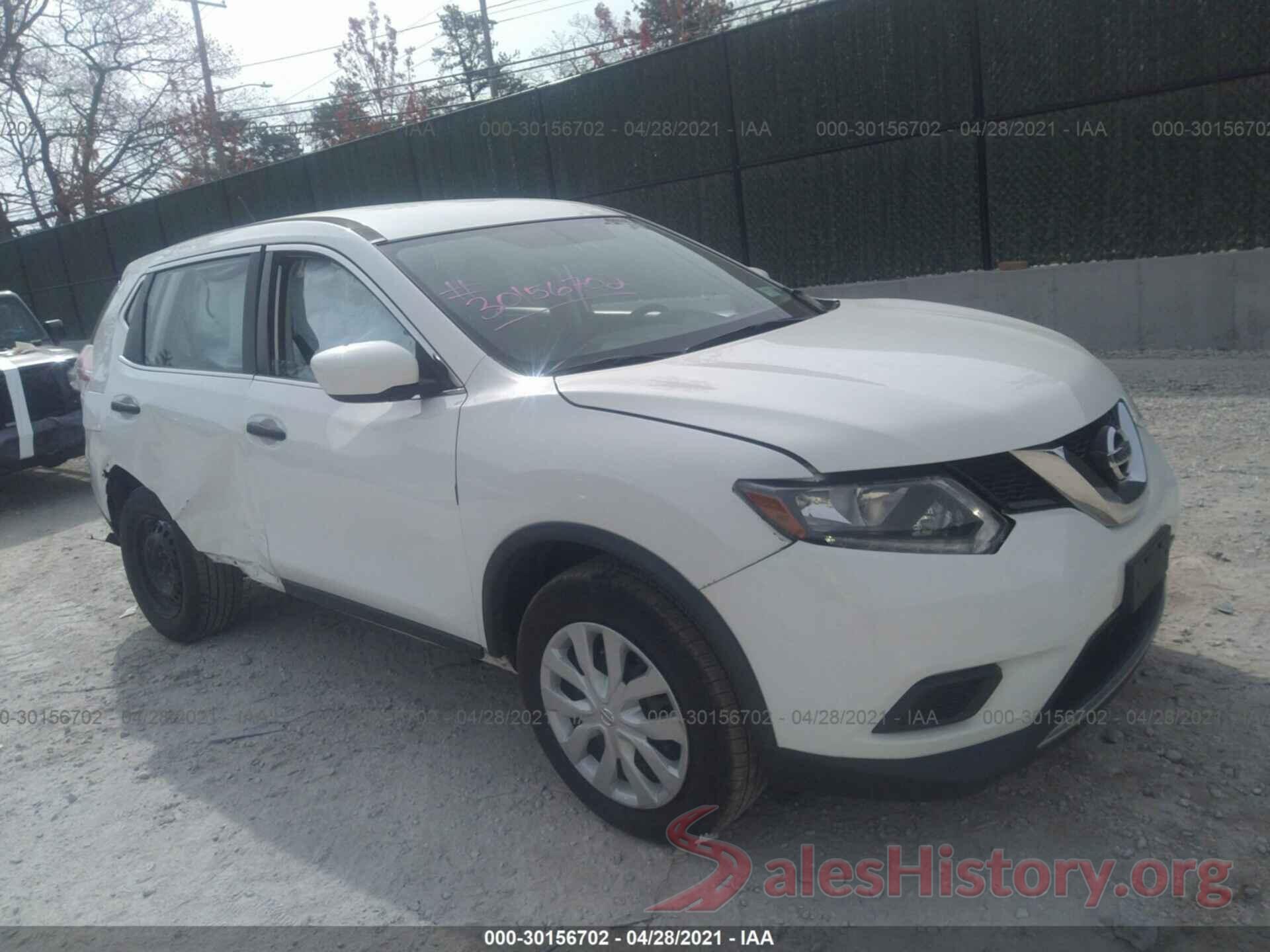 JN8AT2MV1GW142818 2016 NISSAN ROGUE