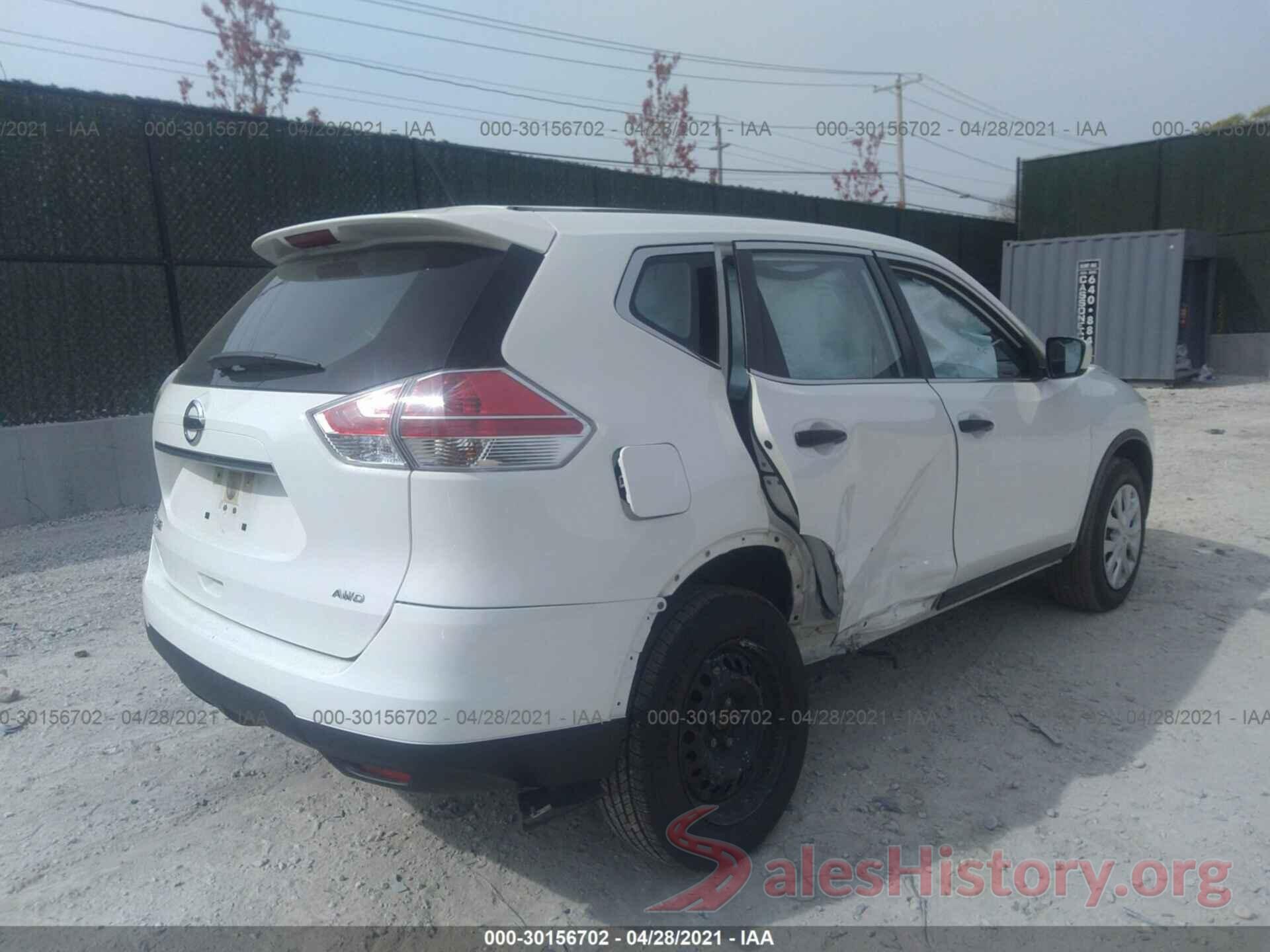 JN8AT2MV1GW142818 2016 NISSAN ROGUE