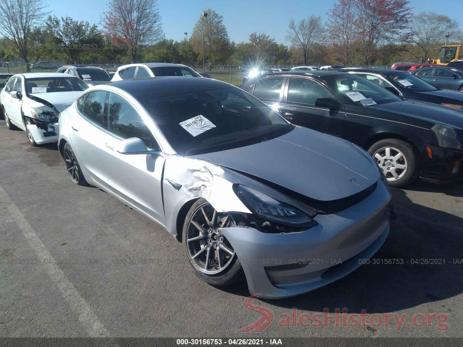 5YJ3E1EBXJF054455 2018 TESLA MODEL 3