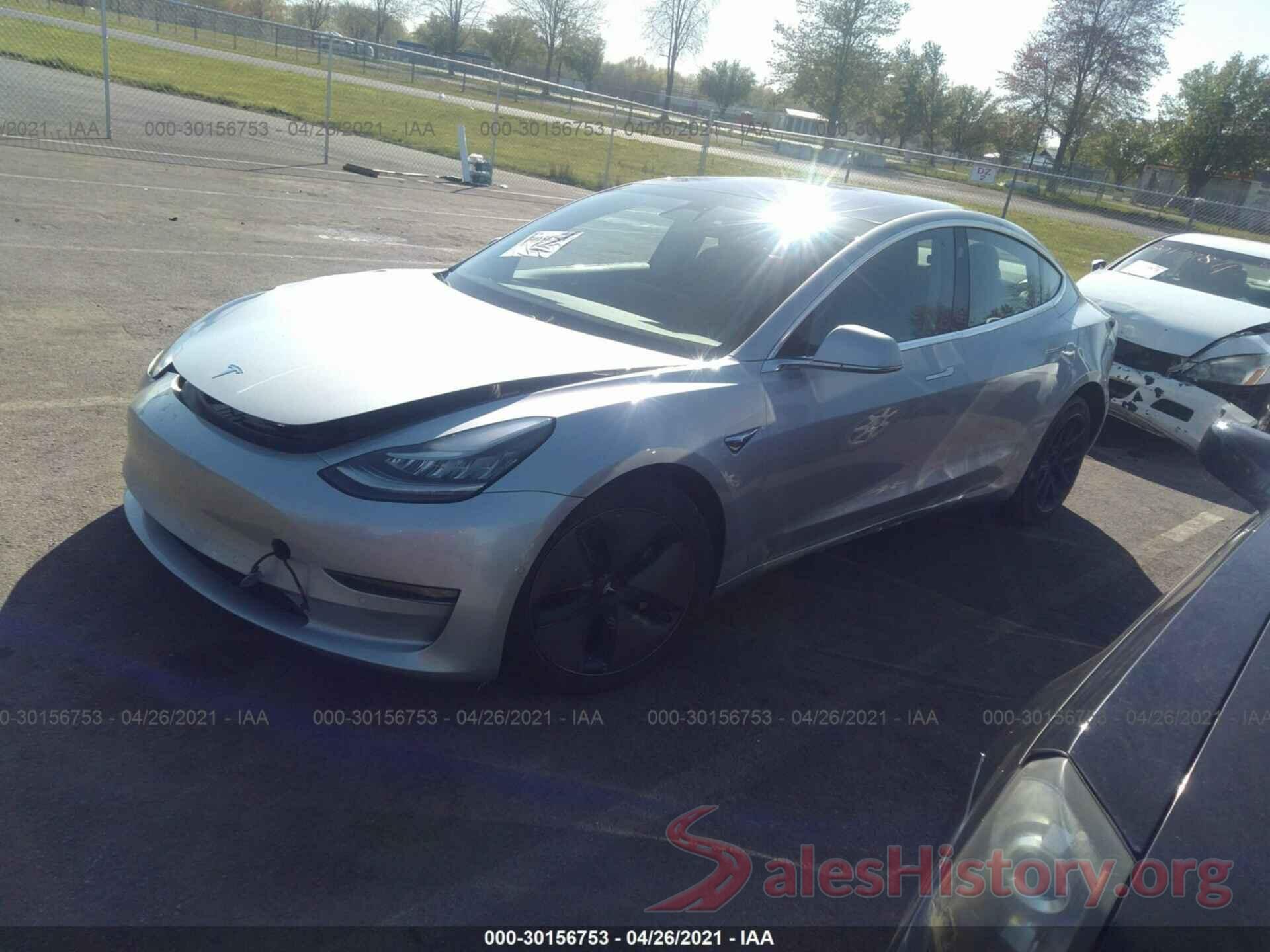 5YJ3E1EBXJF054455 2018 TESLA MODEL 3