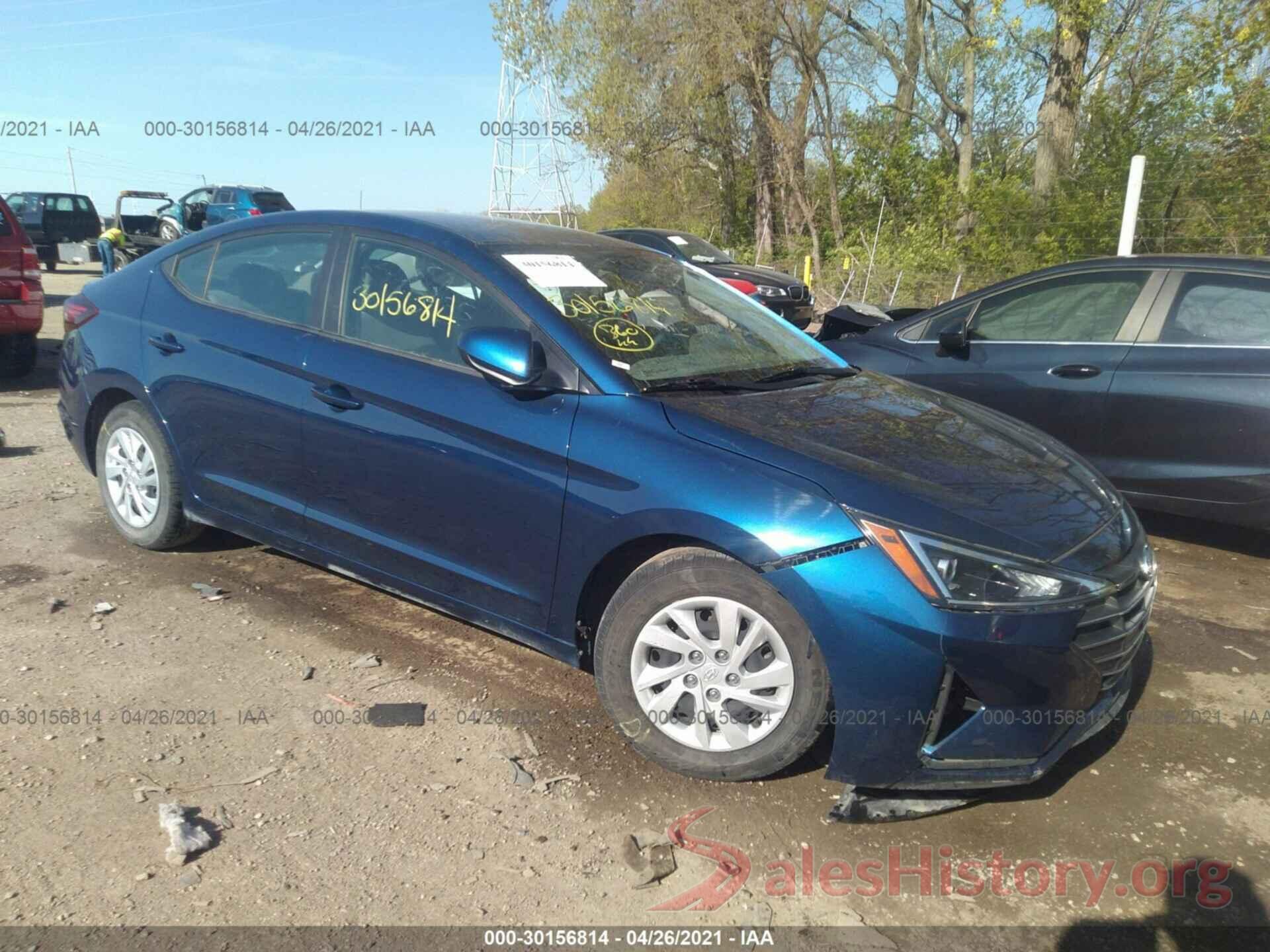 5NPD74LF3KH491030 2019 HYUNDAI ELANTRA