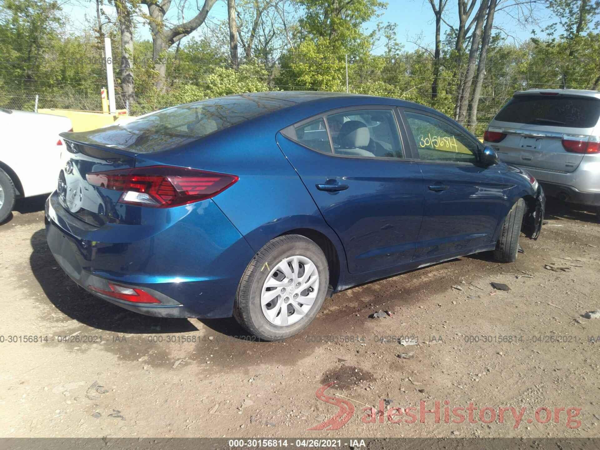 5NPD74LF3KH491030 2019 HYUNDAI ELANTRA