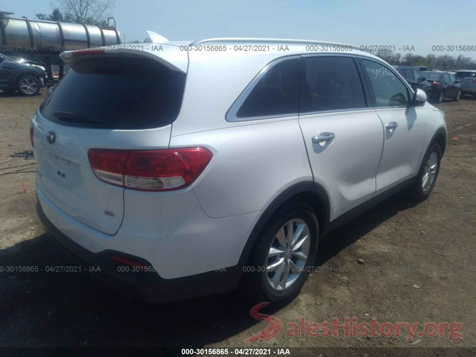 5XYPGDA38HG265264 2017 KIA SORENTO