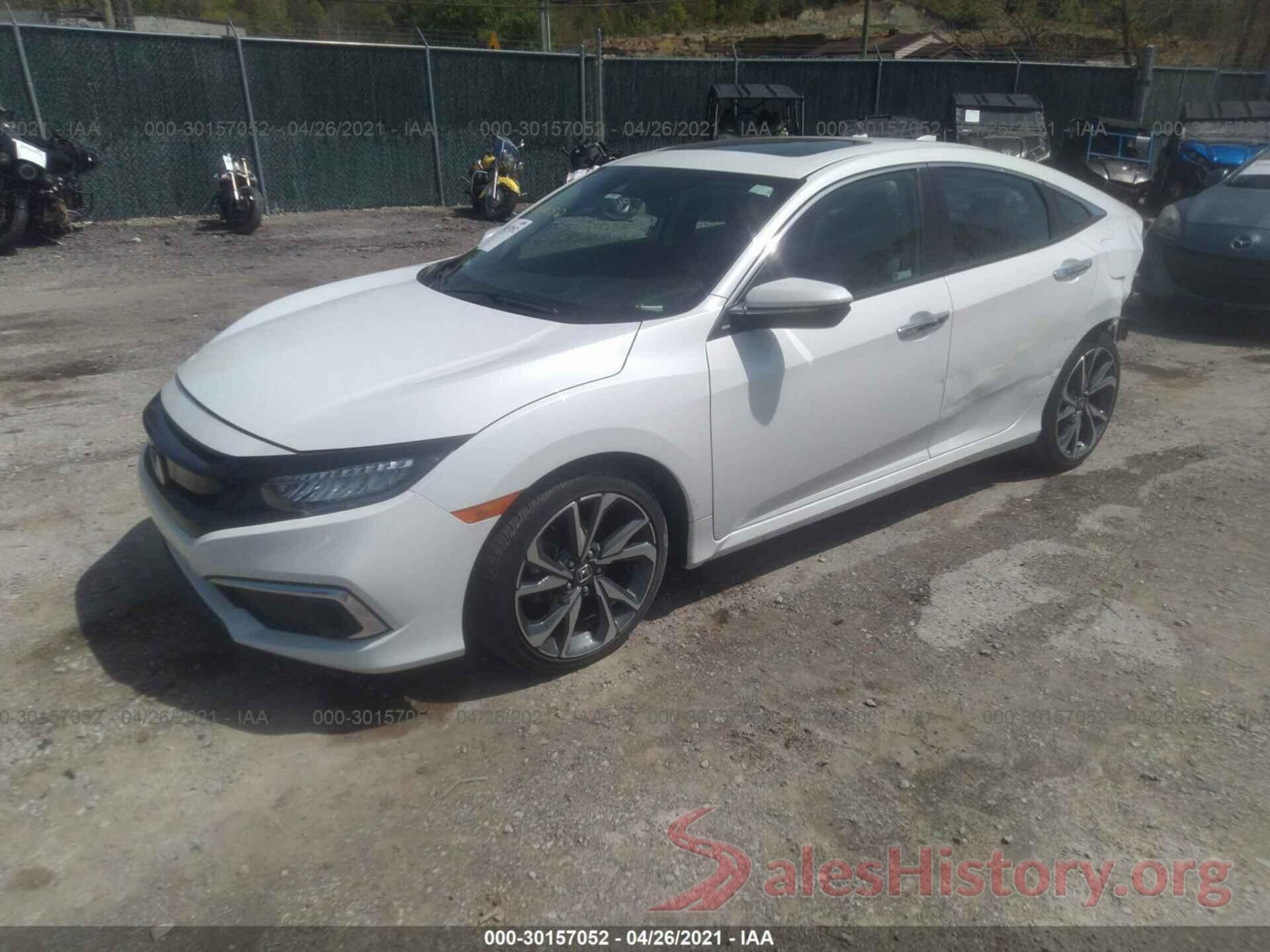 19XFC1F91KE001522 2019 HONDA CIVIC SEDAN