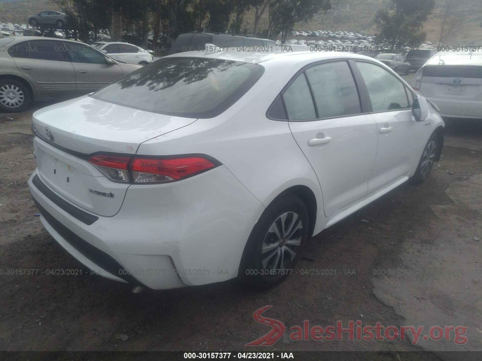 JTDEAMDE6MJ018860 2021 TOYOTA COROLLA