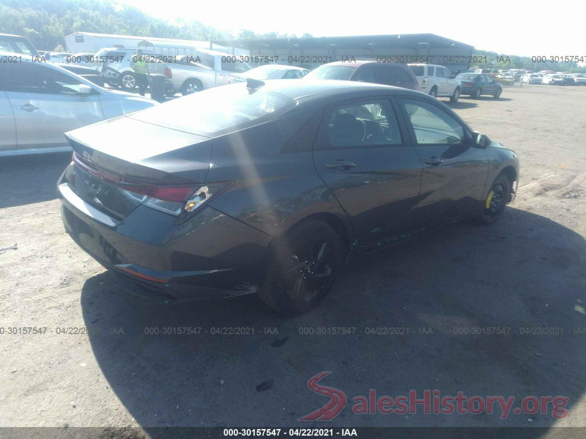 5NPLM4AG3MH011376 2021 HYUNDAI ELANTRA