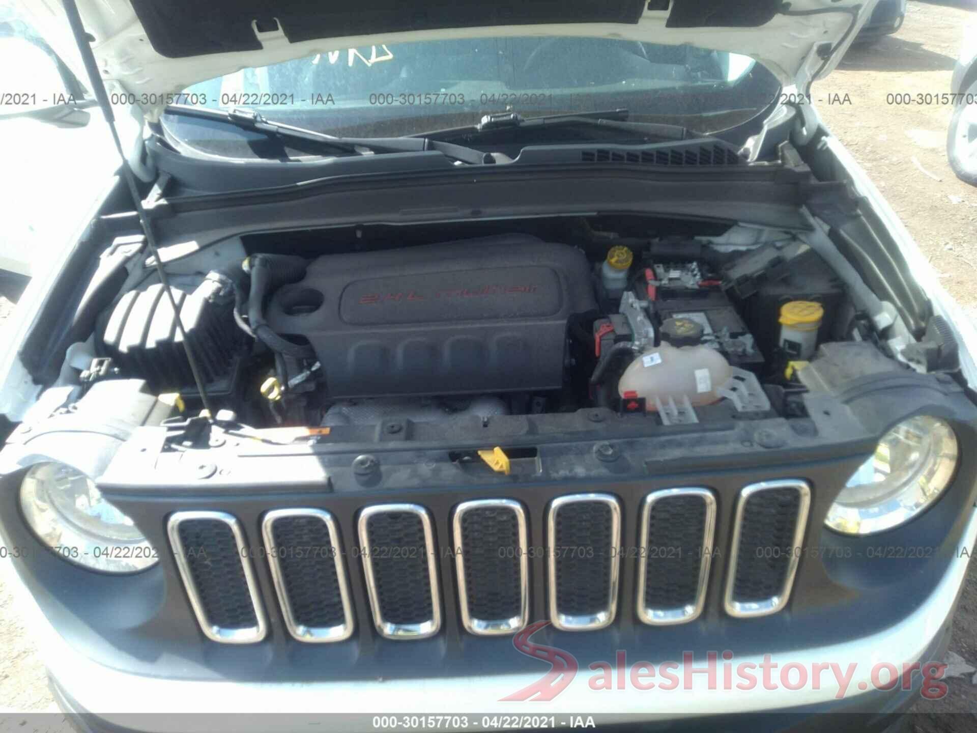 ZACCJABT1GPC61939 2016 JEEP RENEGADE