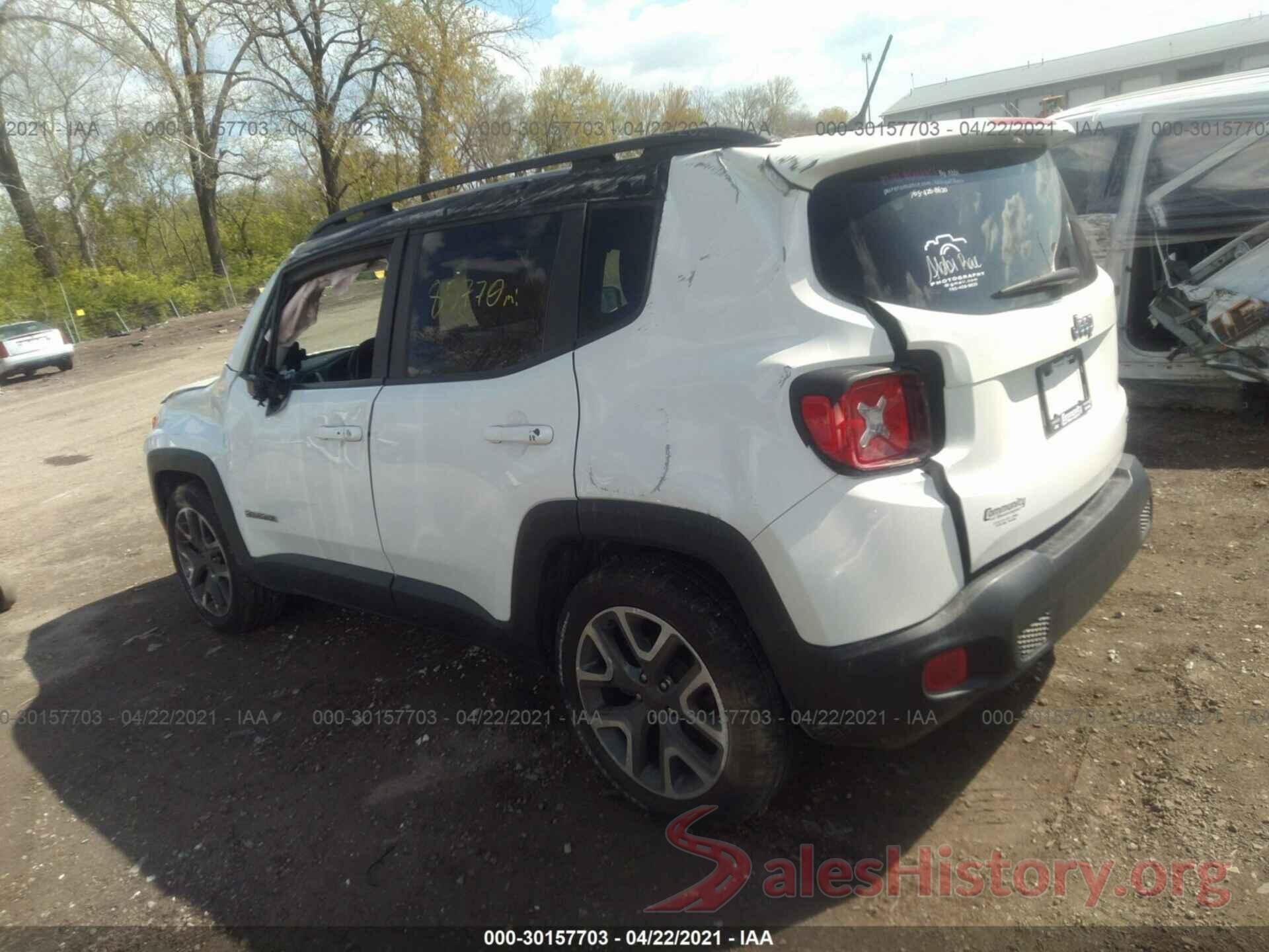 ZACCJABT1GPC61939 2016 JEEP RENEGADE