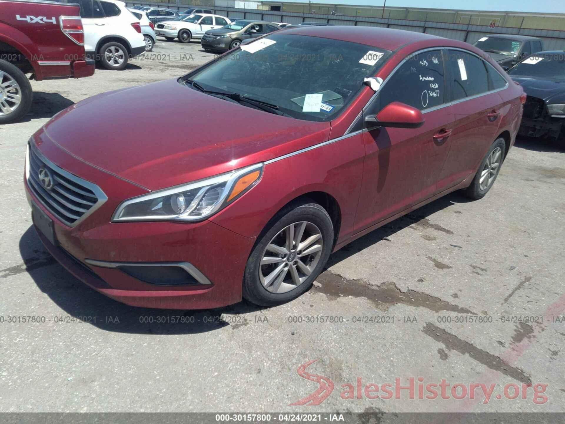 5NPE24AF9GH273588 2016 HYUNDAI SONATA