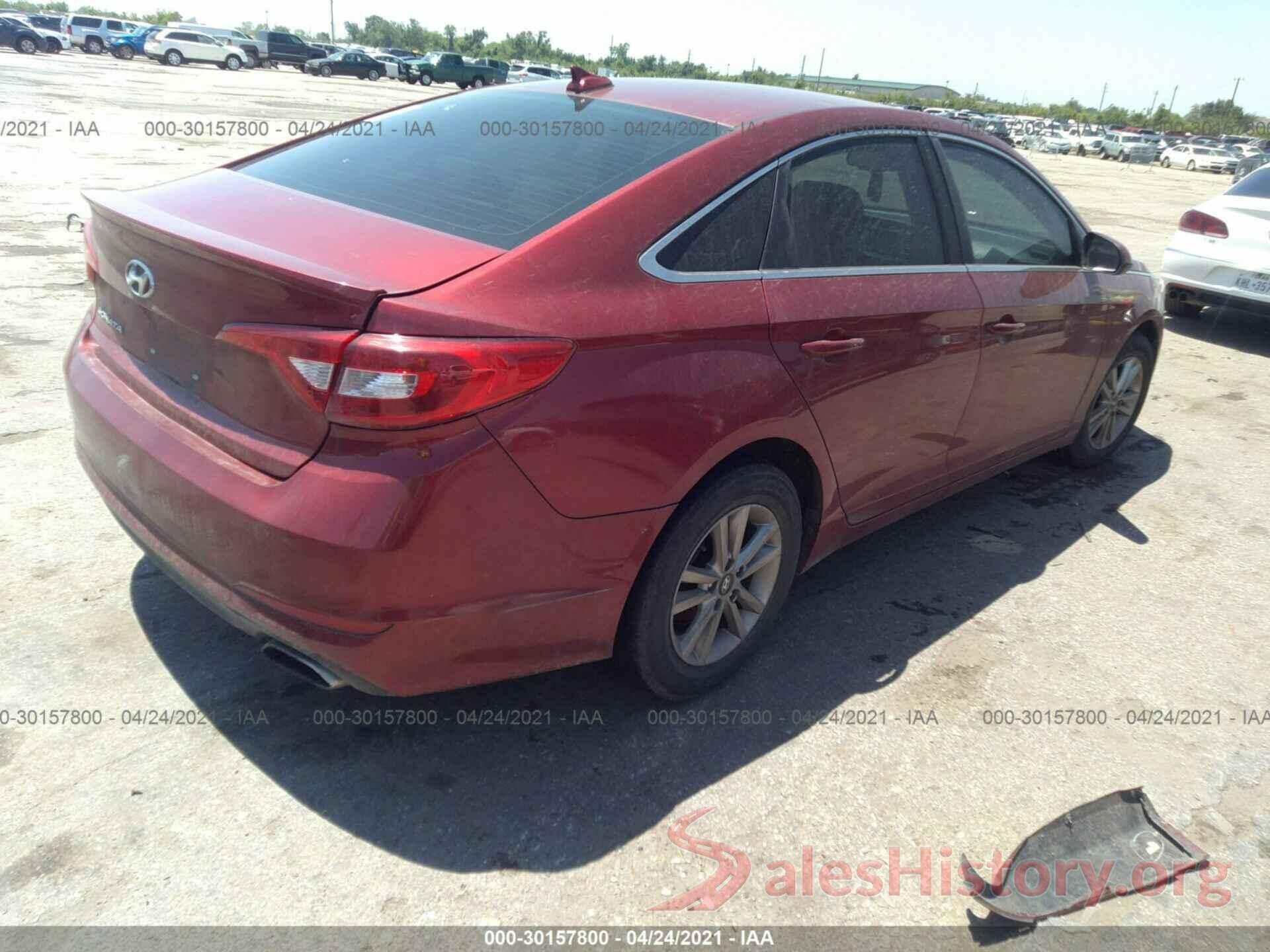 5NPE24AF9GH273588 2016 HYUNDAI SONATA