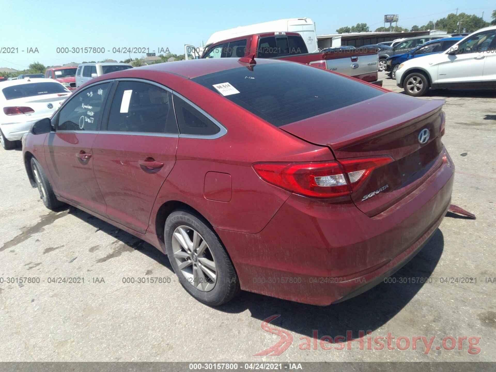 5NPE24AF9GH273588 2016 HYUNDAI SONATA