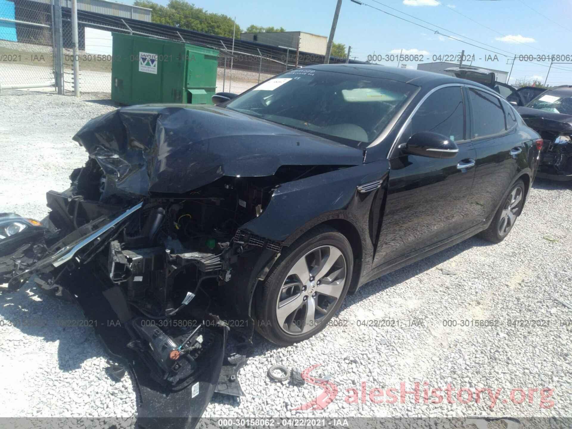 5XXGT4L37KG291598 2019 KIA OPTIMA