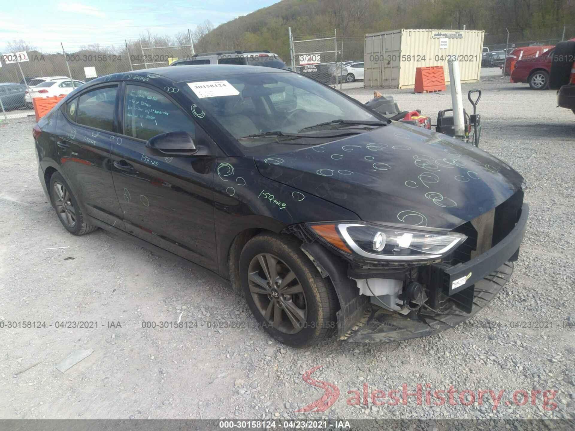 5NPD84LF0HH007692 2017 HYUNDAI ELANTRA