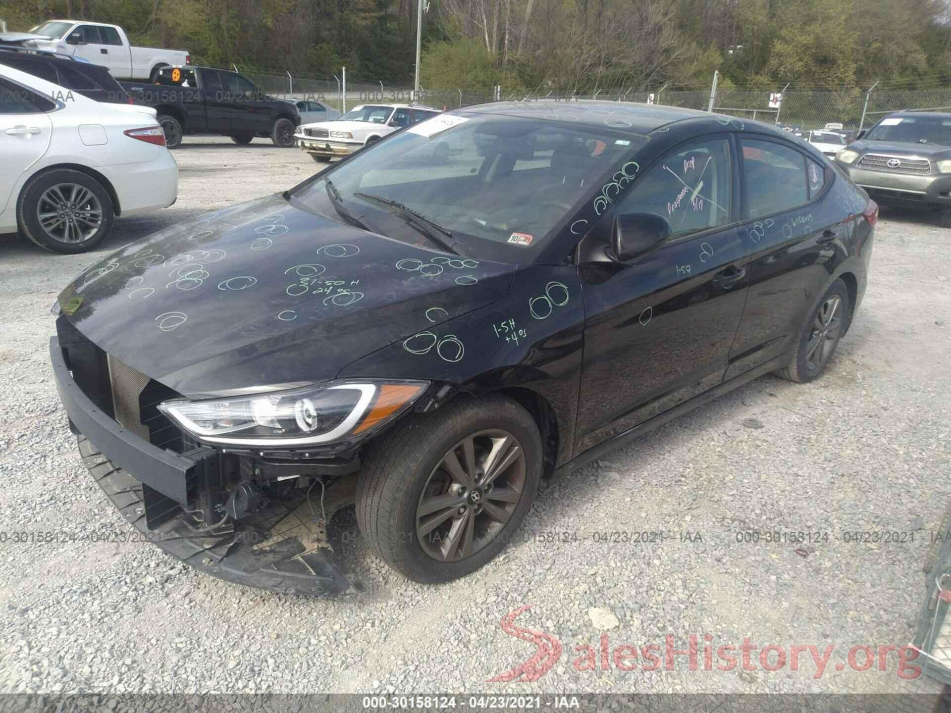 5NPD84LF0HH007692 2017 HYUNDAI ELANTRA