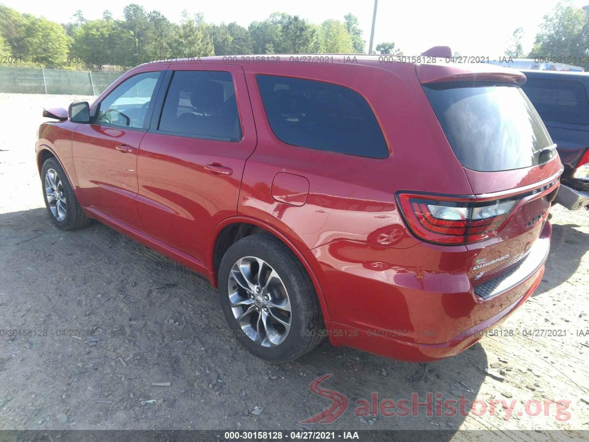 1C4RDJDG9KC684928 2019 DODGE DURANGO