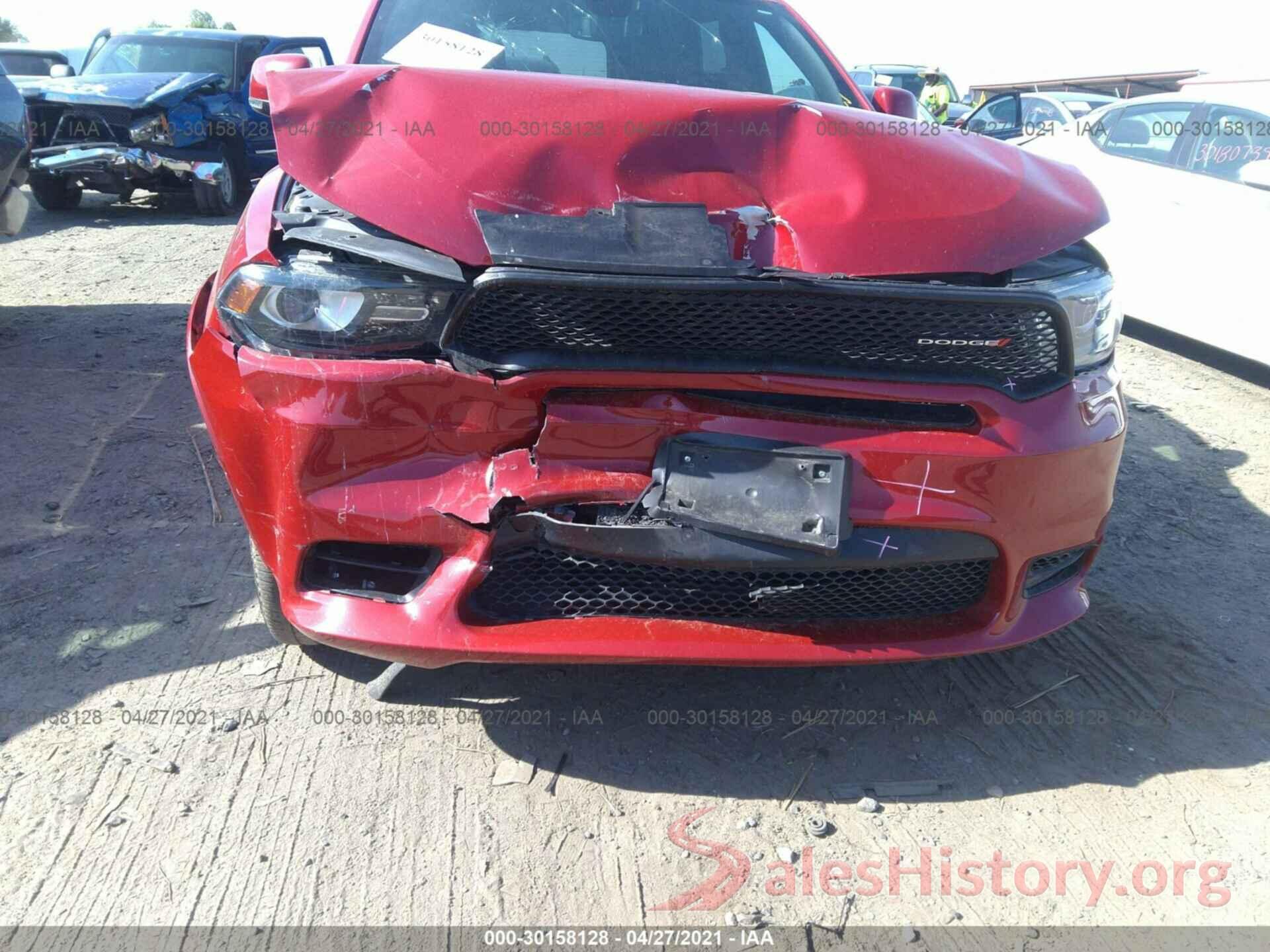 1C4RDJDG9KC684928 2019 DODGE DURANGO