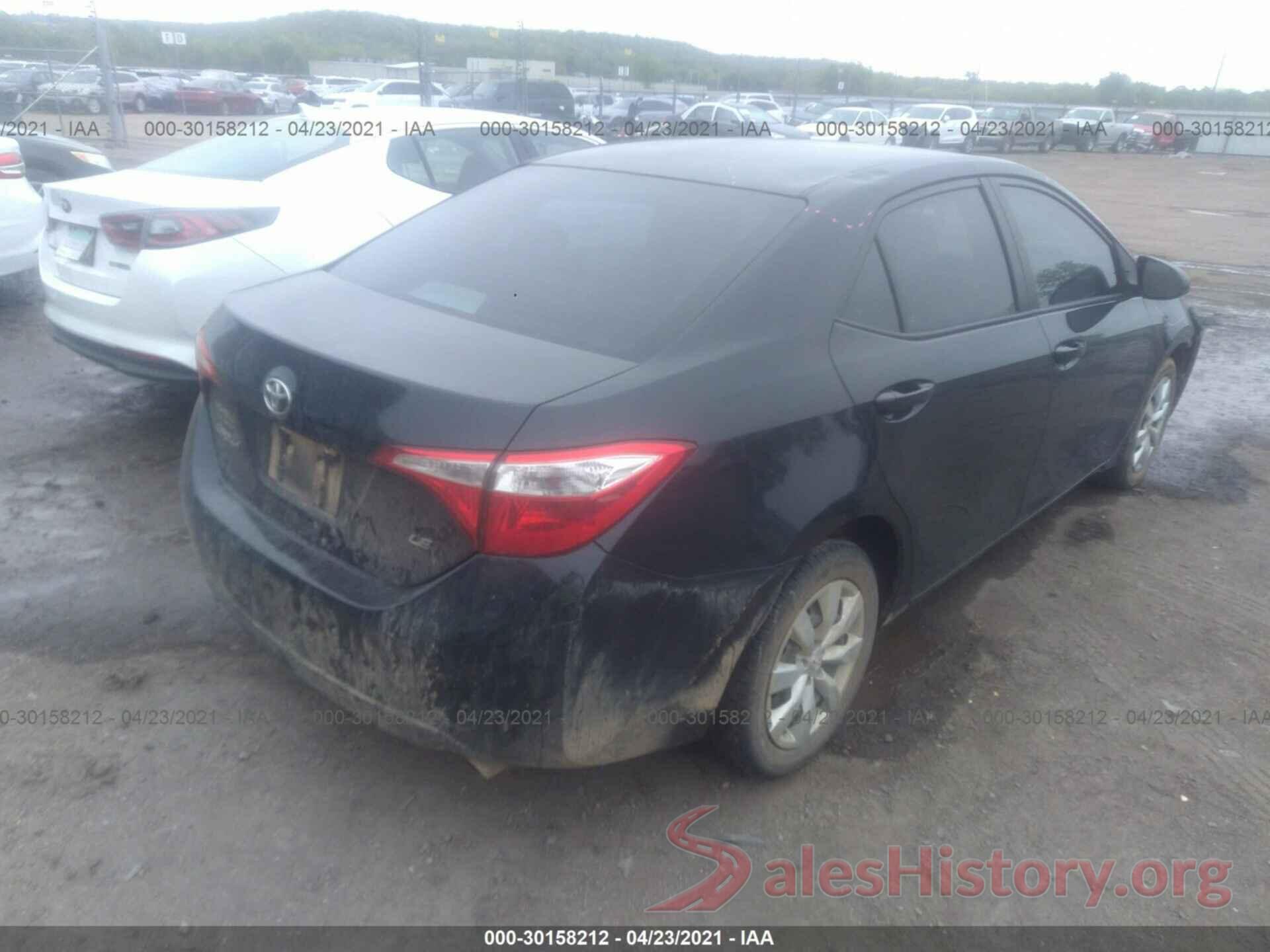 5YFBURHE2GP493424 2016 TOYOTA COROLLA