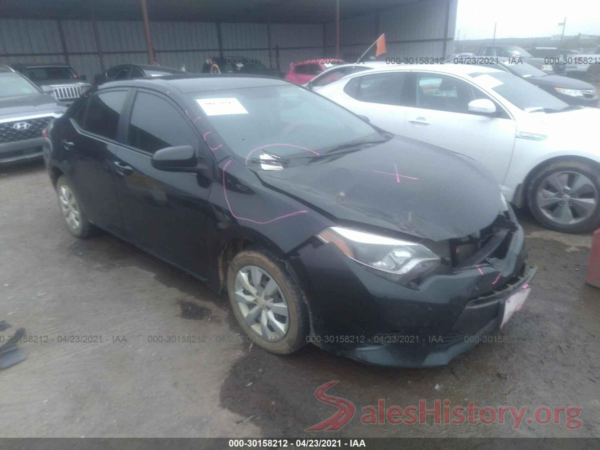 5YFBURHE2GP493424 2016 TOYOTA COROLLA