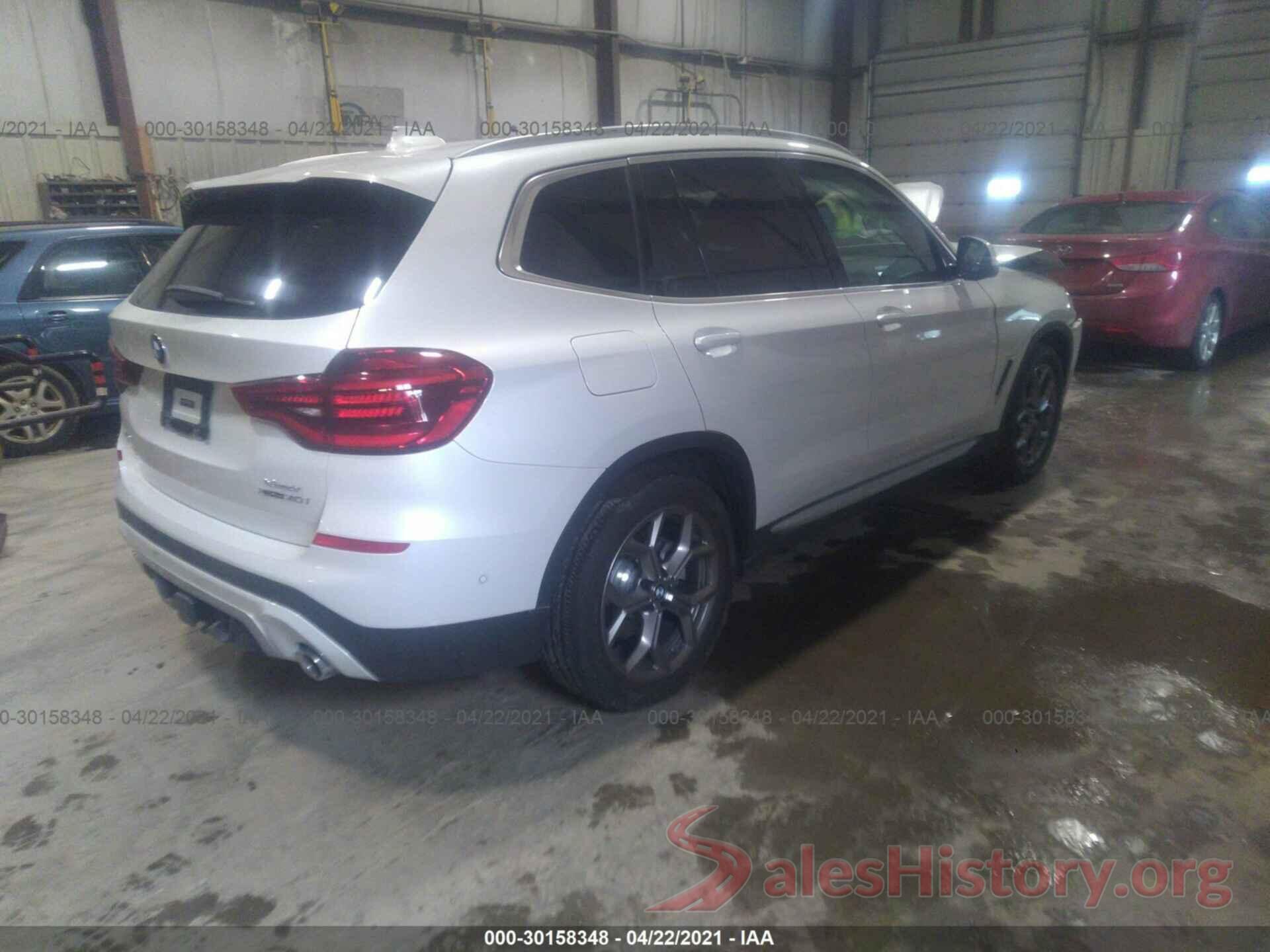 5UXTY5C07M9G20264 2021 BMW X3