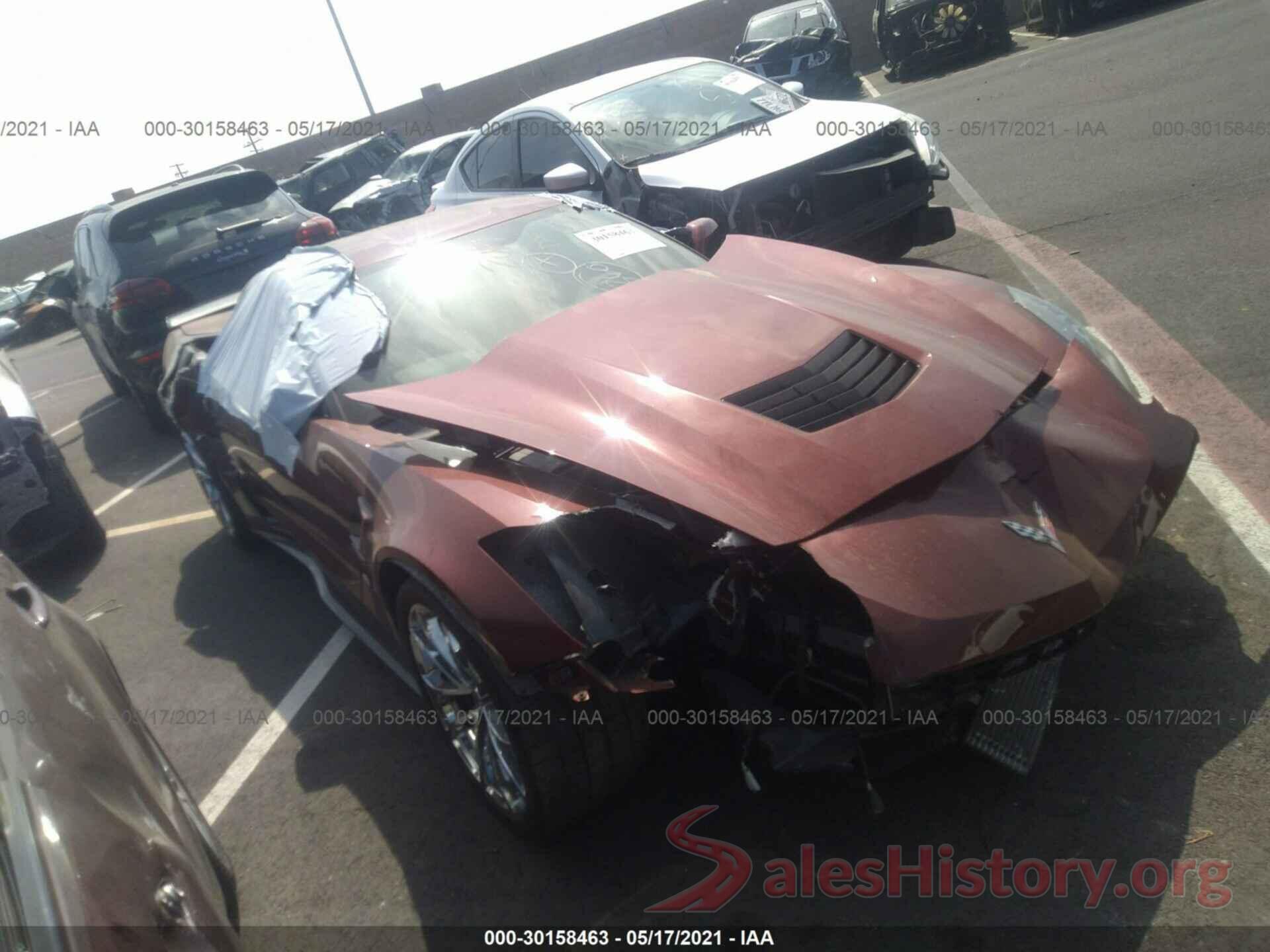 1G1Y12D79H5103167 2017 CHEVROLET CORVETTE