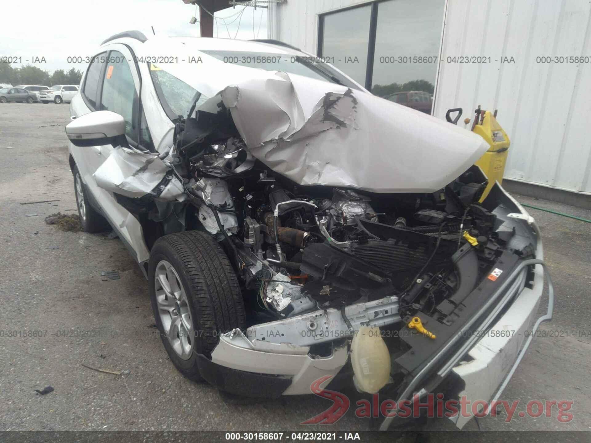 MAJ3S2GE1KC266297 2019 FORD ECOSPORT