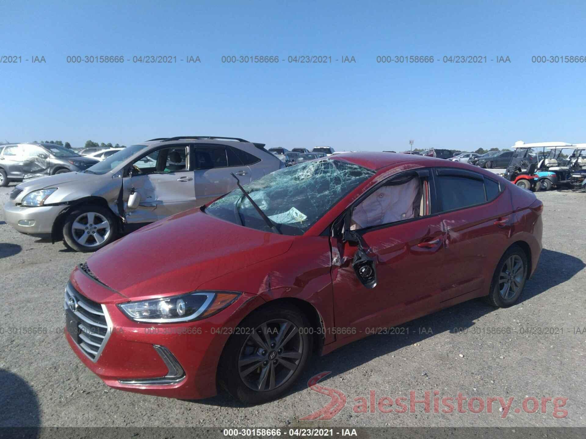 5NPD84LF2HH104053 2017 HYUNDAI ELANTRA