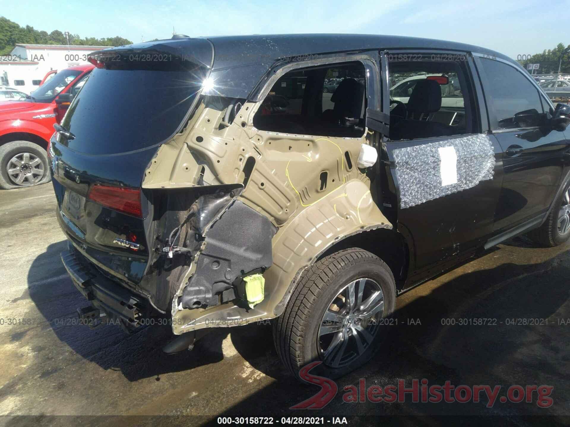 5FNYF6H5XGB022488 2016 HONDA PILOT