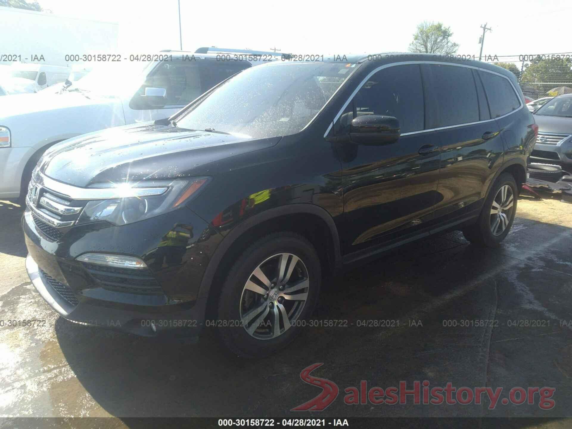 5FNYF6H5XGB022488 2016 HONDA PILOT