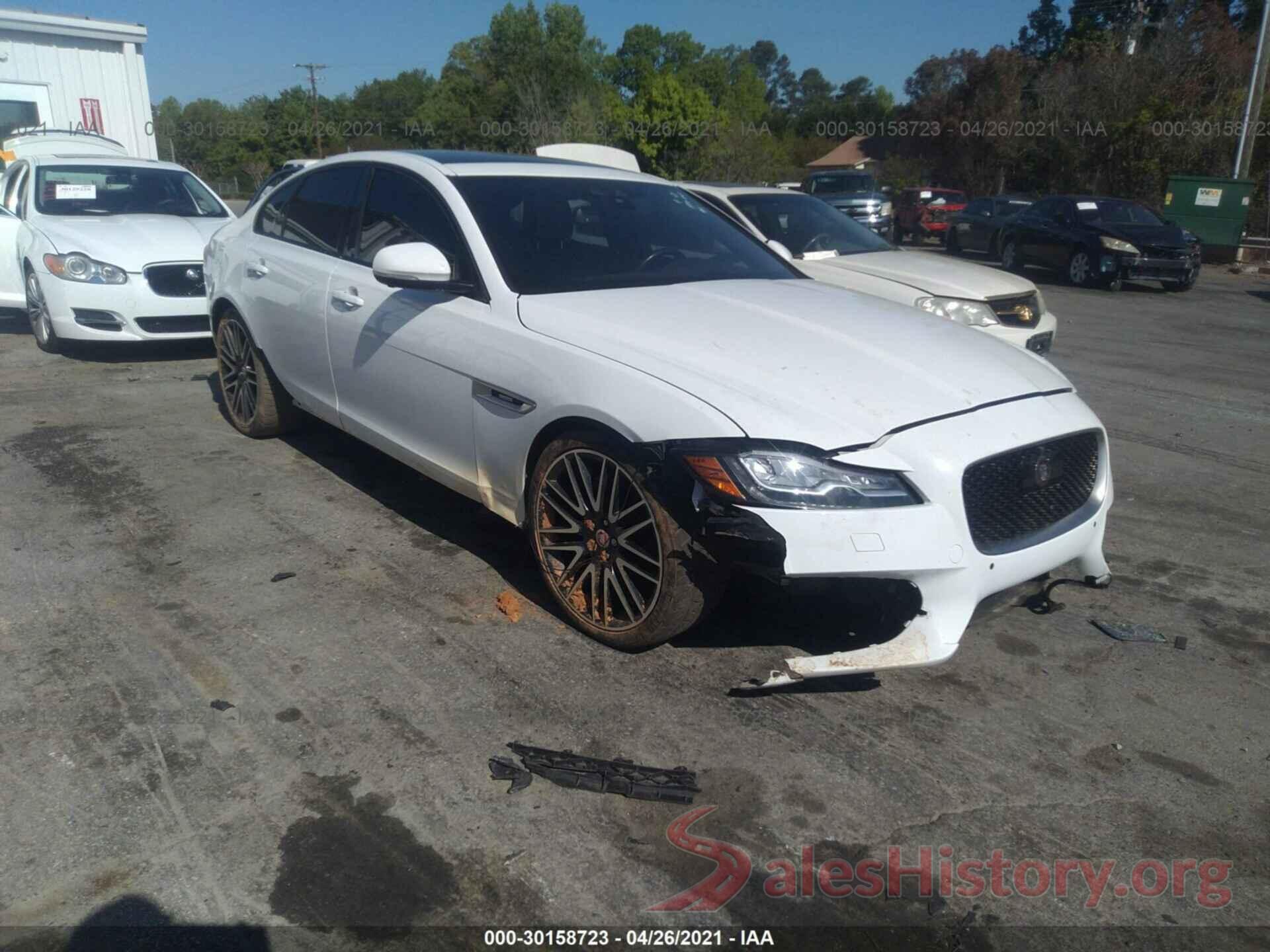 SAJBL4FN1JCY54281 2018 JAGUAR XF